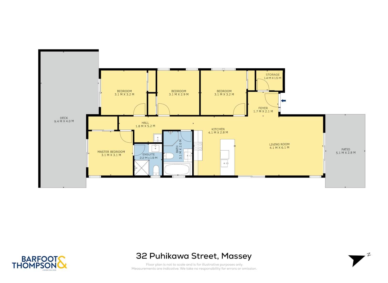 32 Puhikawa Street, Massey, Auckland - Waitakere, 4房, 2浴, House