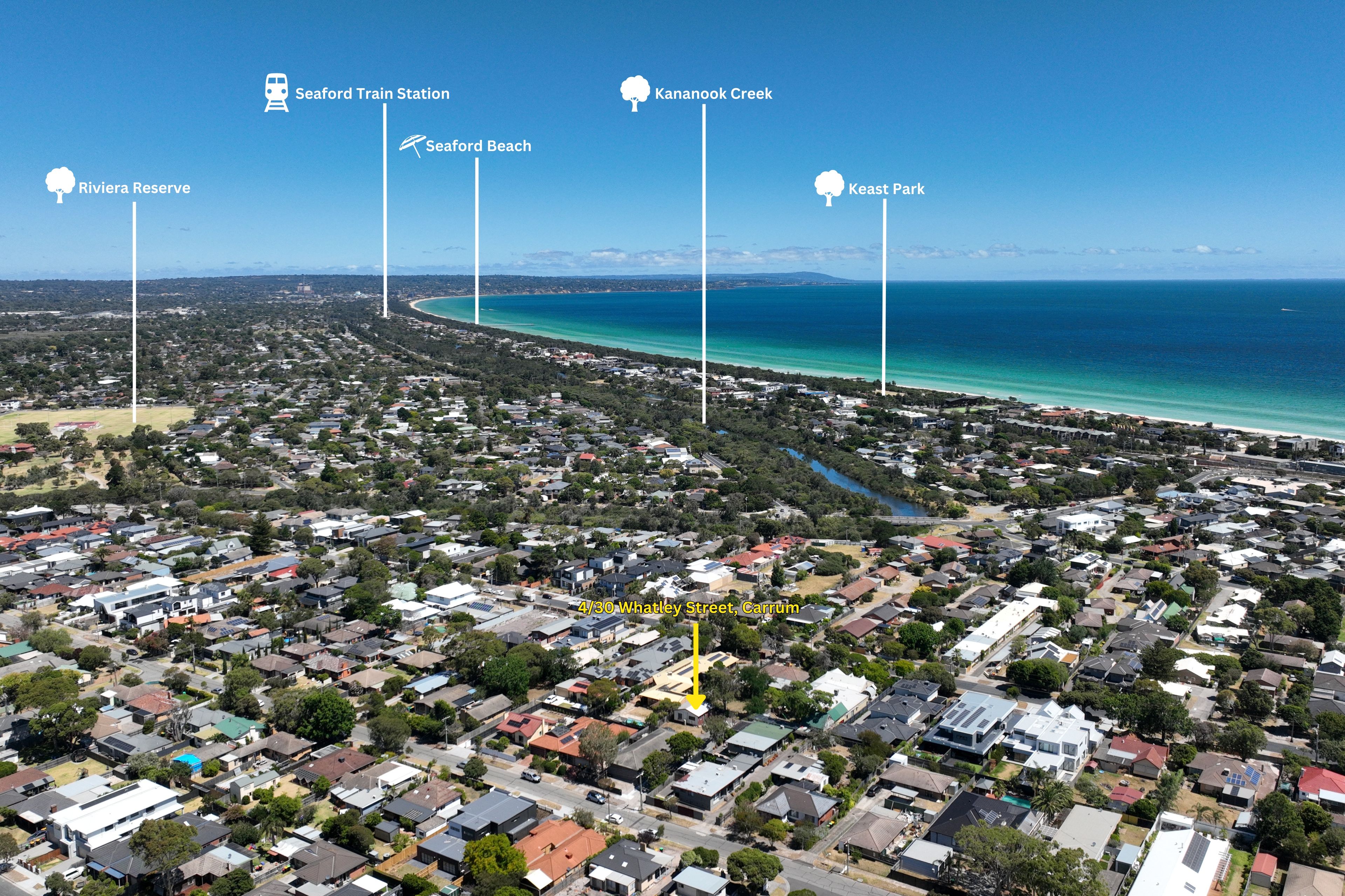 UNIT 4 30 WHATLEY ST, Carrum, Bayside, 0房, 0浴, Unit
