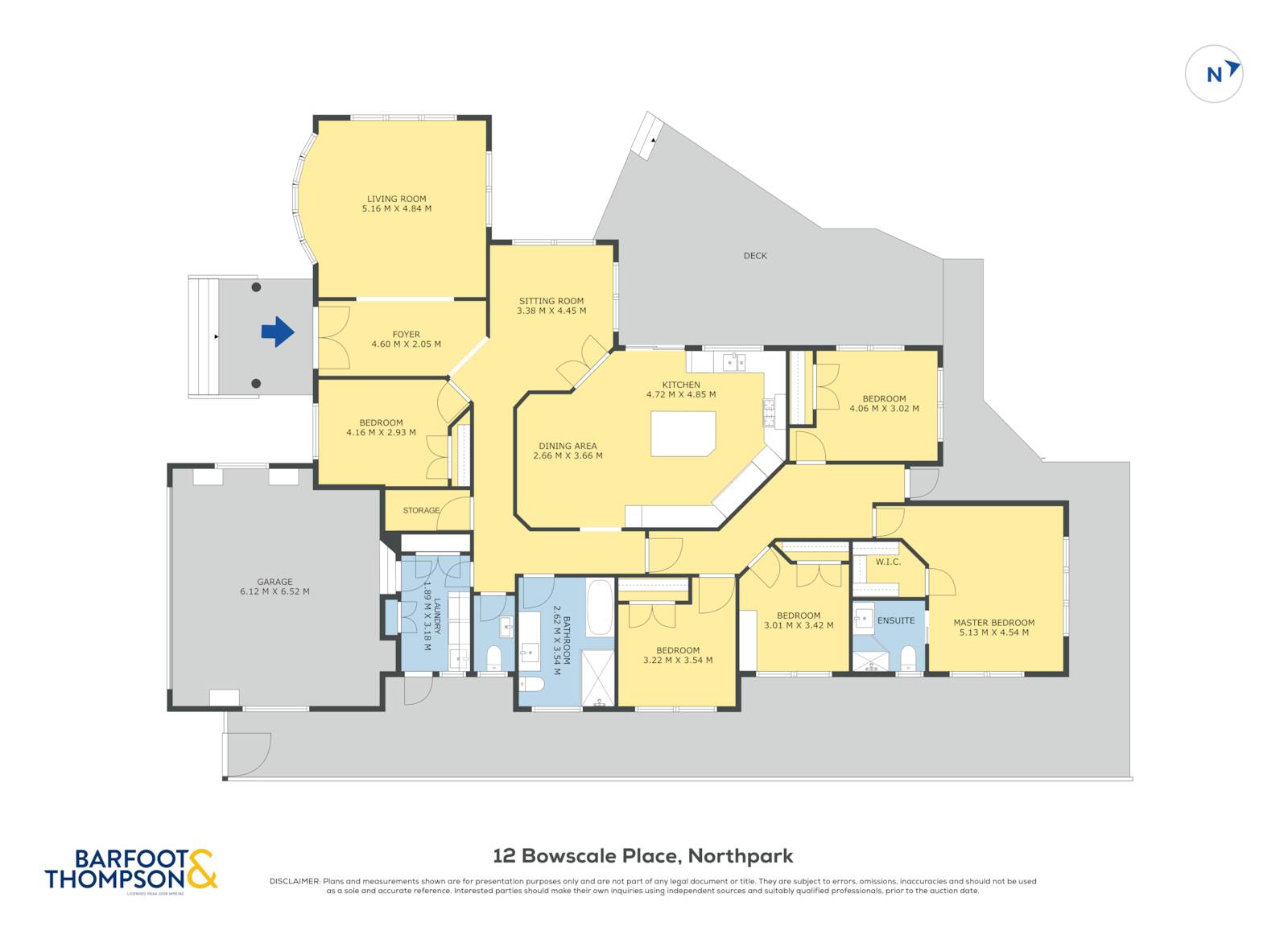 12 Bowscale Place, Northpark, Manukau City, 5 phòng ngủ, 0 phòng tắm, House