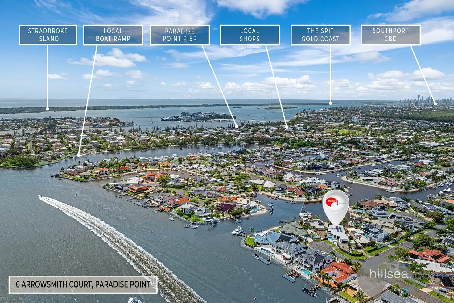 6 ARROWSMITH CT, Paradise Point, Gold Coast, 0 Kuwarto, 0 Banyo, House