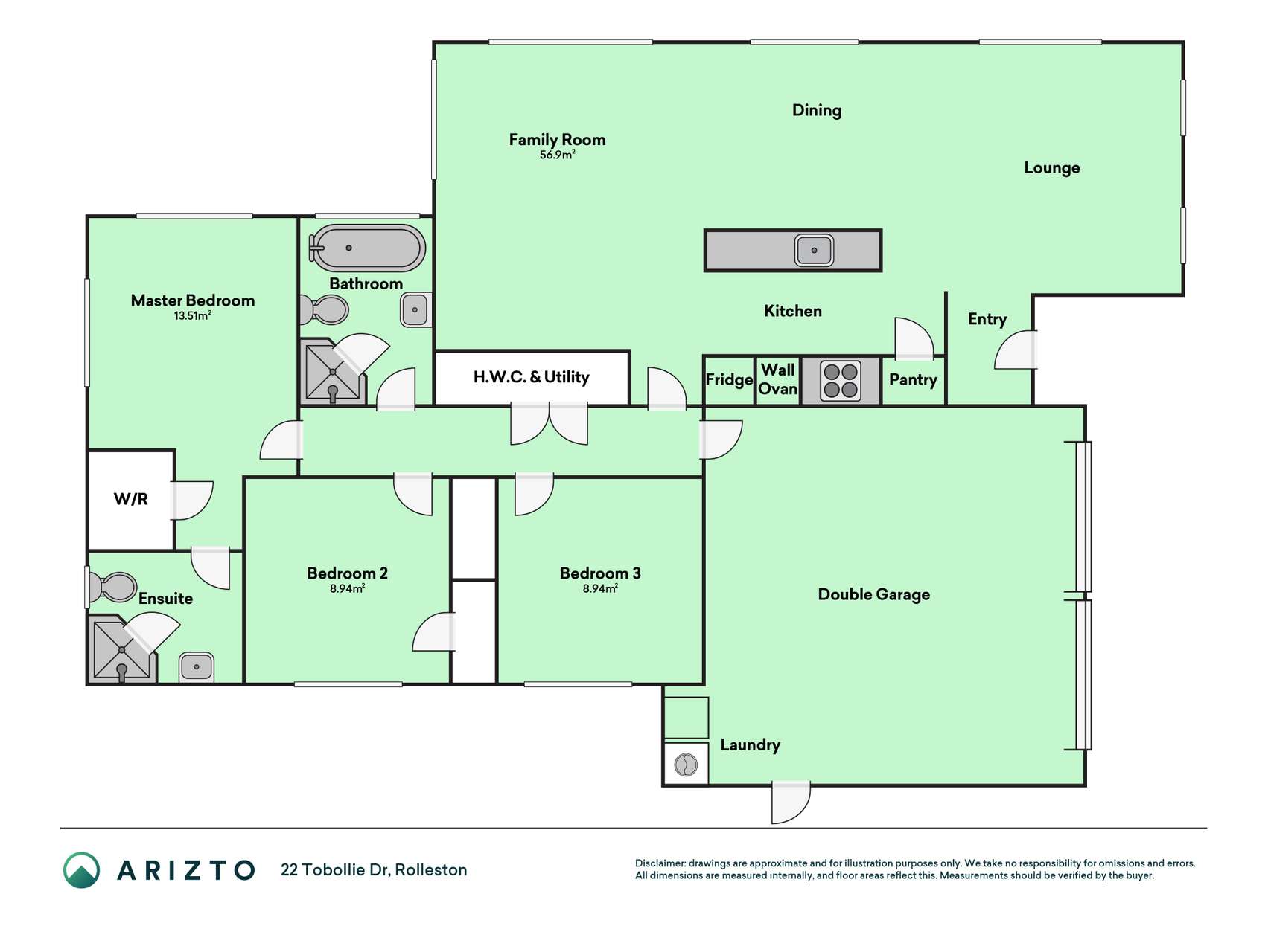 22 Tobollie Drive, Rolleston, Selwyn, 3部屋, 0バスルーム, House