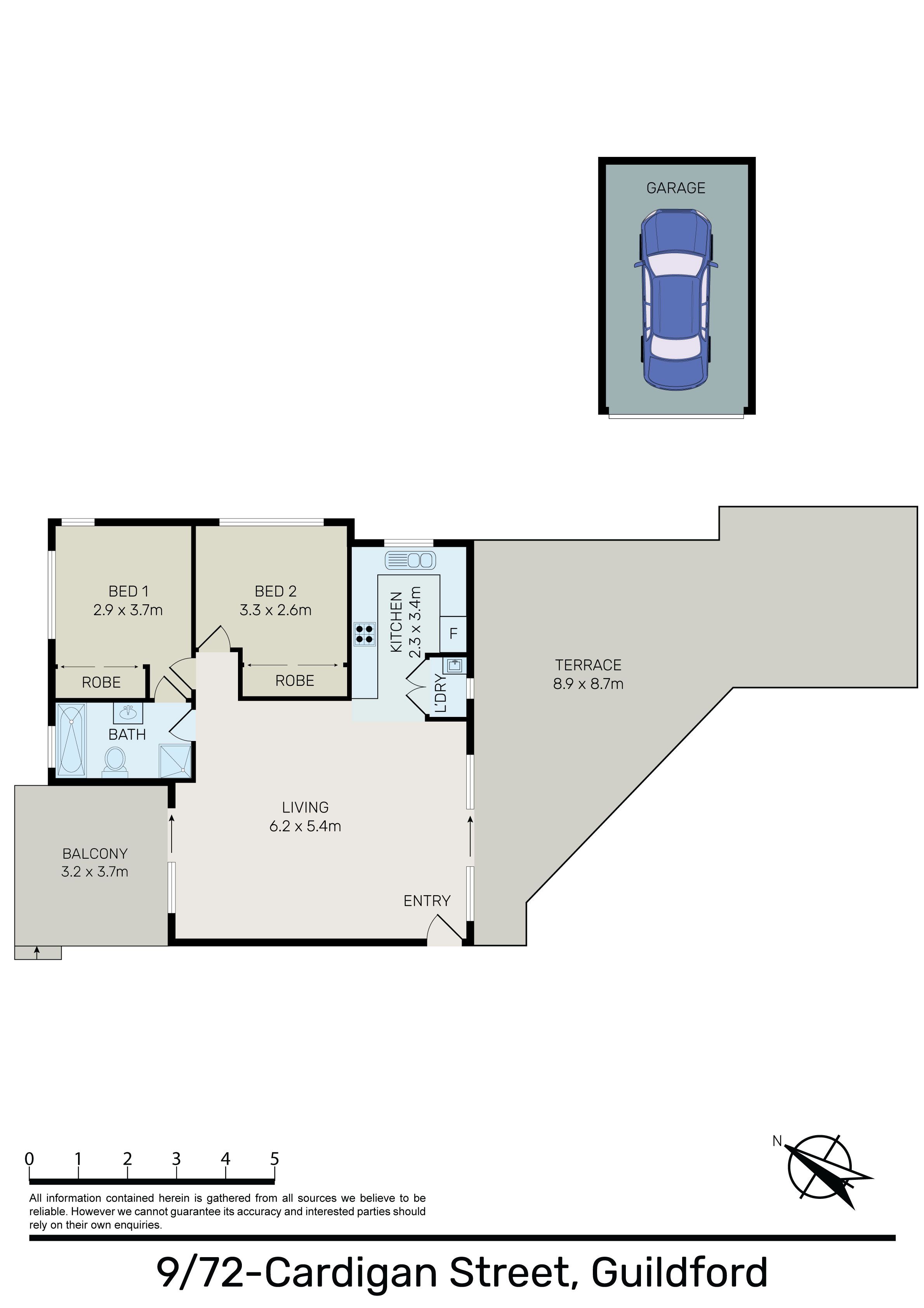 THE CHEPSTOW UNIT 9 72-78 CARDIGAN ST, Guildford, Parramatta (Northwest suburbs), 0 ห้องนอน, 0 ห้องน้ำ, Unit