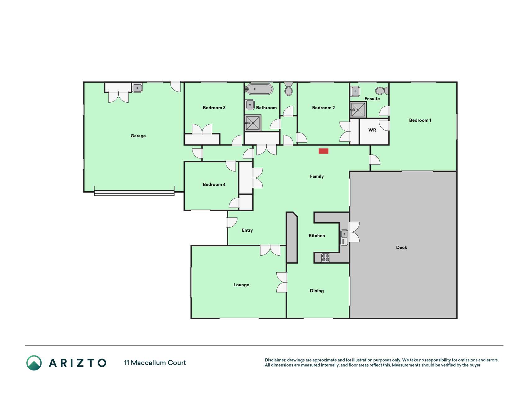 11 Maccallum Court, Rototuna, Hamilton, 4房, 0浴, House