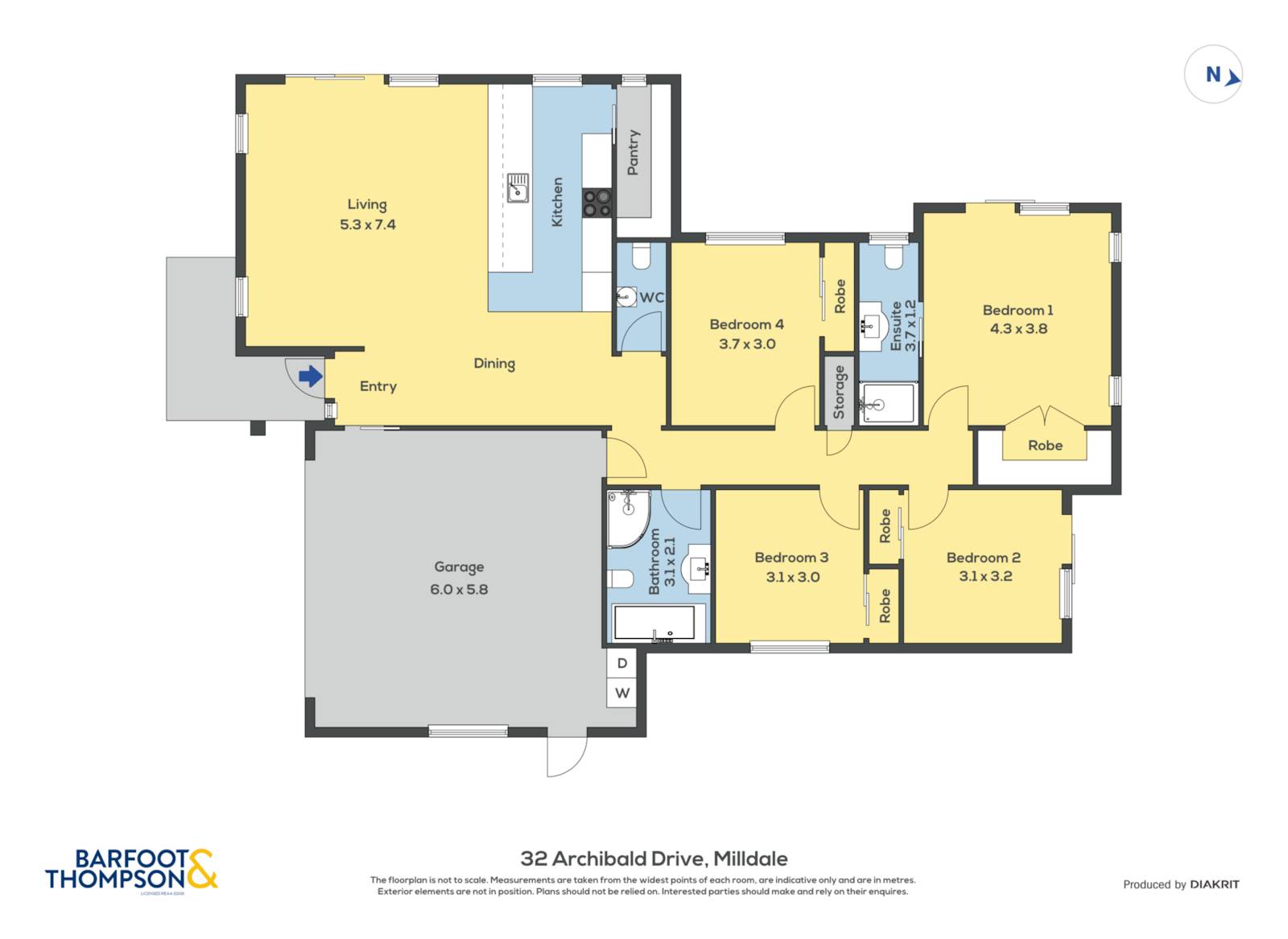 32 Archibald Drive, Wainui, Rodney, 4房, 2浴, House