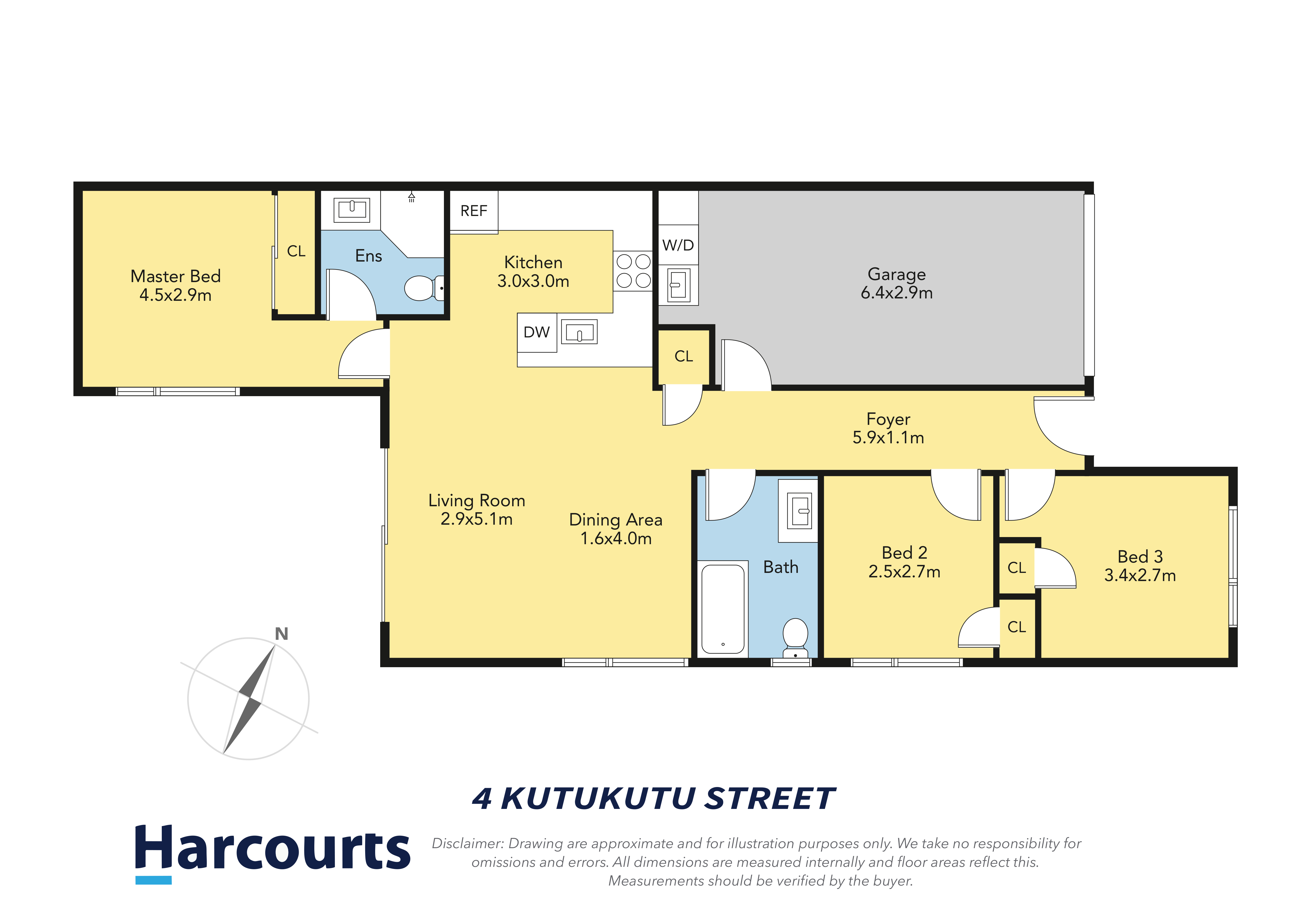 4 Kutukutu Street, Takanini, Papakura, 3 રૂમ, 2 બાથરૂમ, House