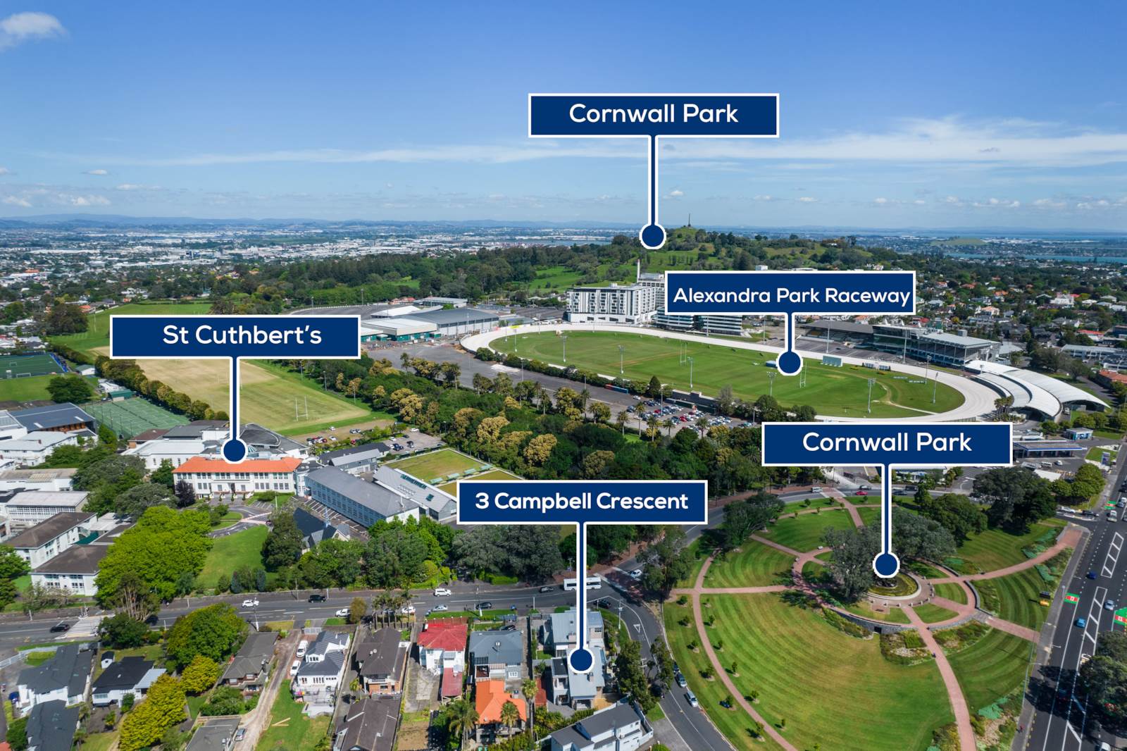 3 Campbell Crescent, Epsom, Auckland City, 5房, 2浴