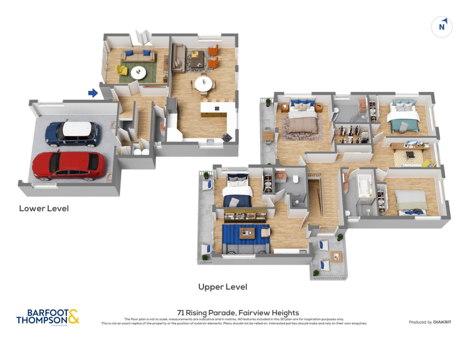 71 Rising Parade, Fairview Heights, North Shore City, 4房, 3浴, House