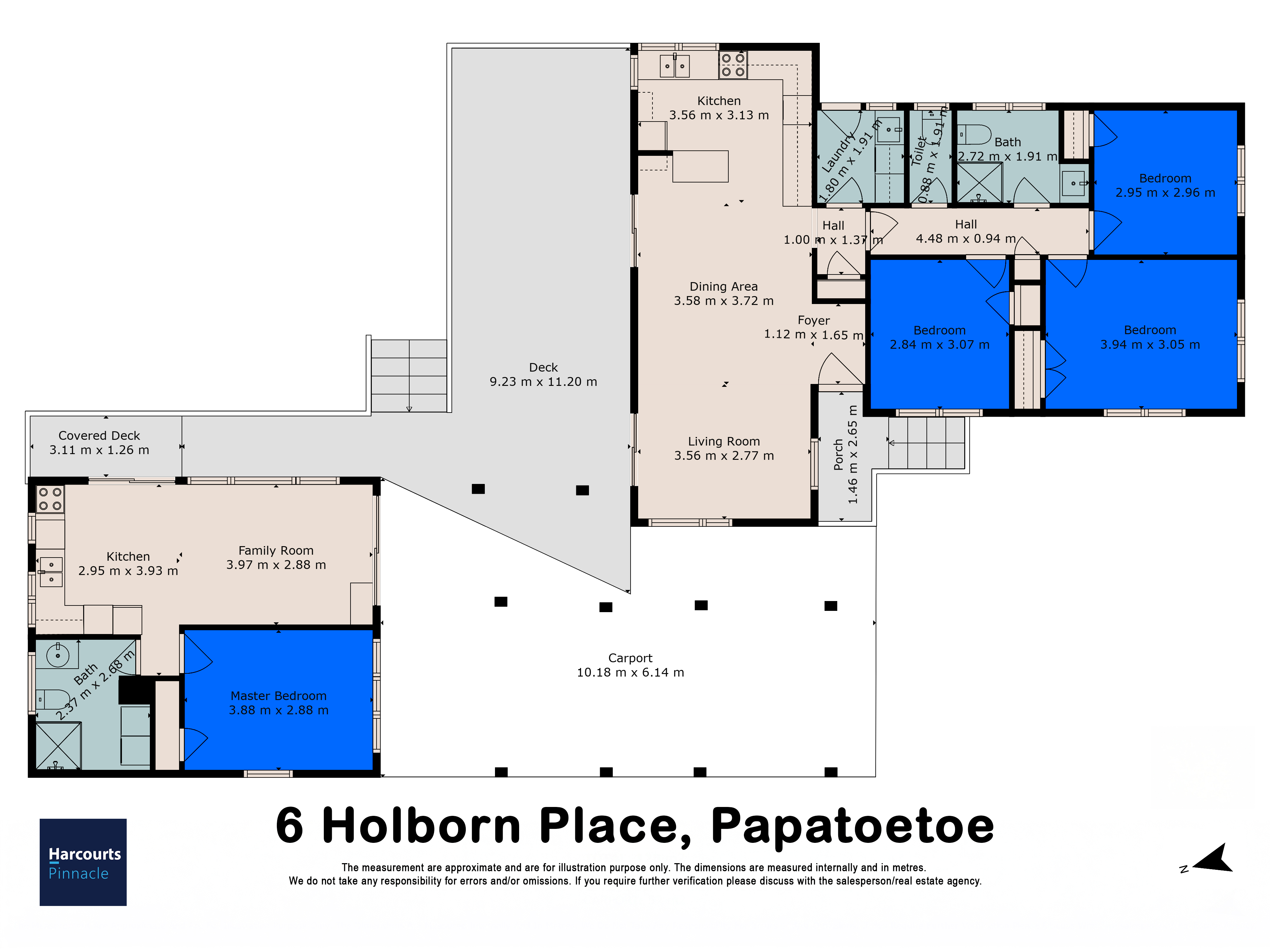 6 Holborn Place, Papatoetoe, Manukau City, 4 Bedrooms, 2 Bathrooms, House