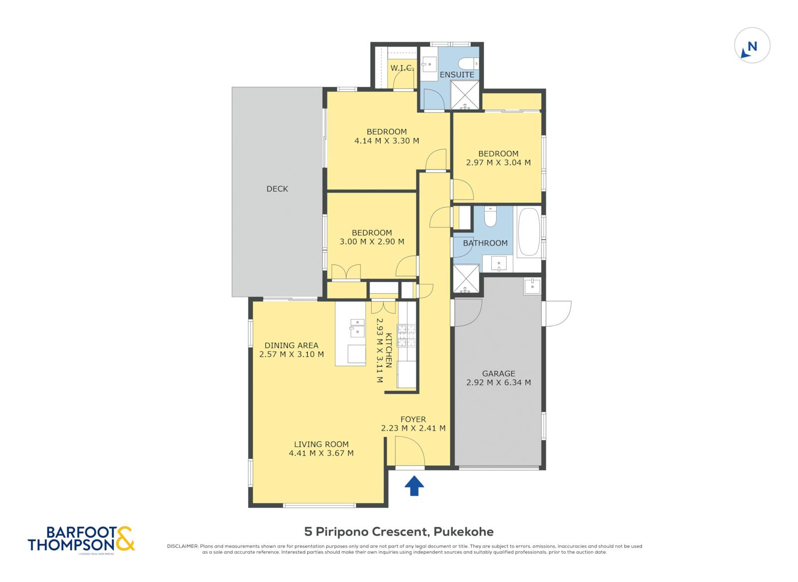 5 Piripono Crescent, Pukekohe, Auckland - Franklin, 3房, 0浴, House