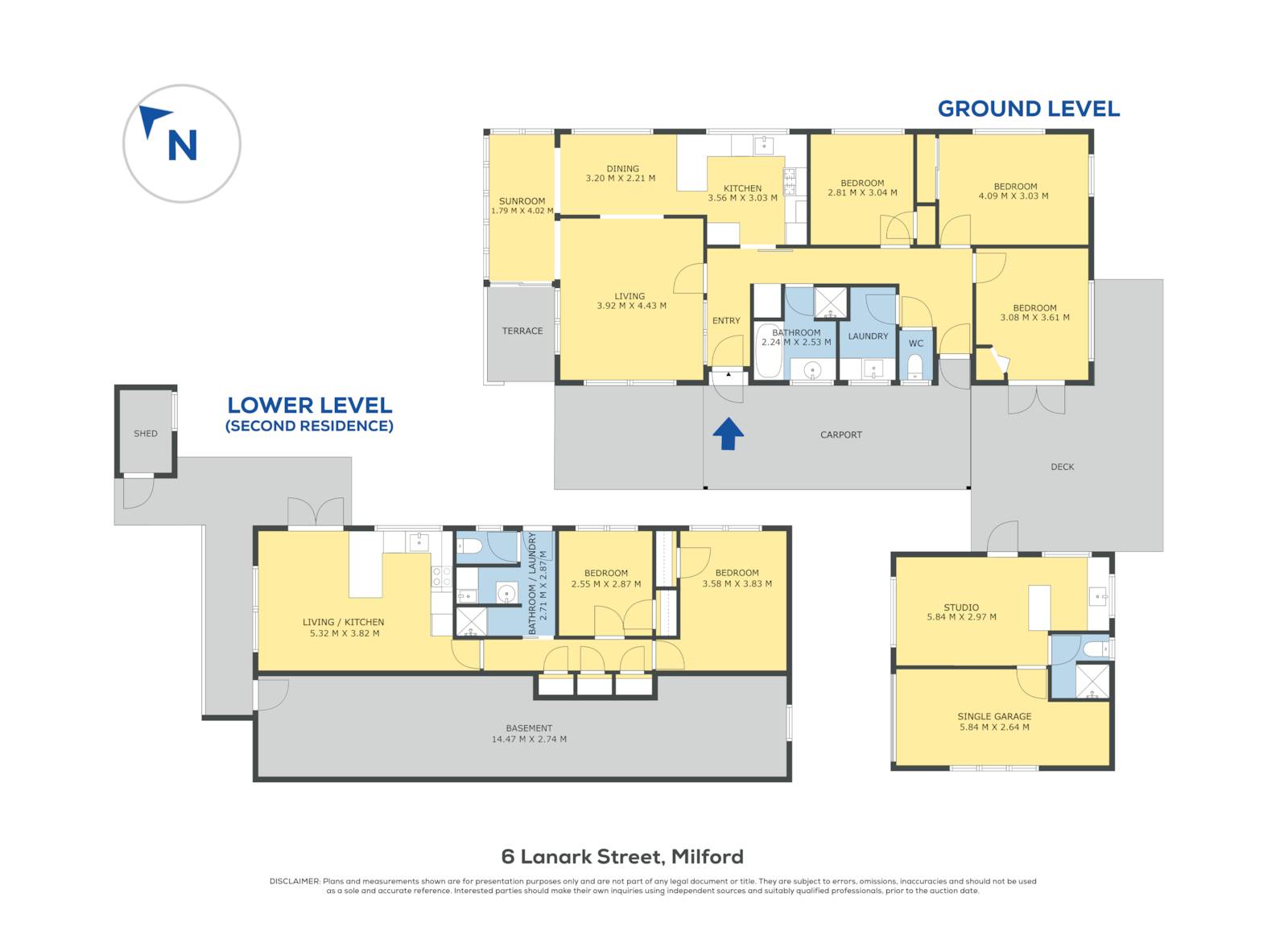 6 Lanark Street, Milford, North Shore City, 5 कमरे, 2 बाथरूम, Home & Income