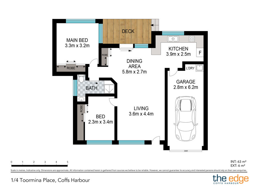 UNIT 1 4 TOORMINA PL, Coffs Harbour, North Coast, 0 rūma, 0 rūma horoi, House