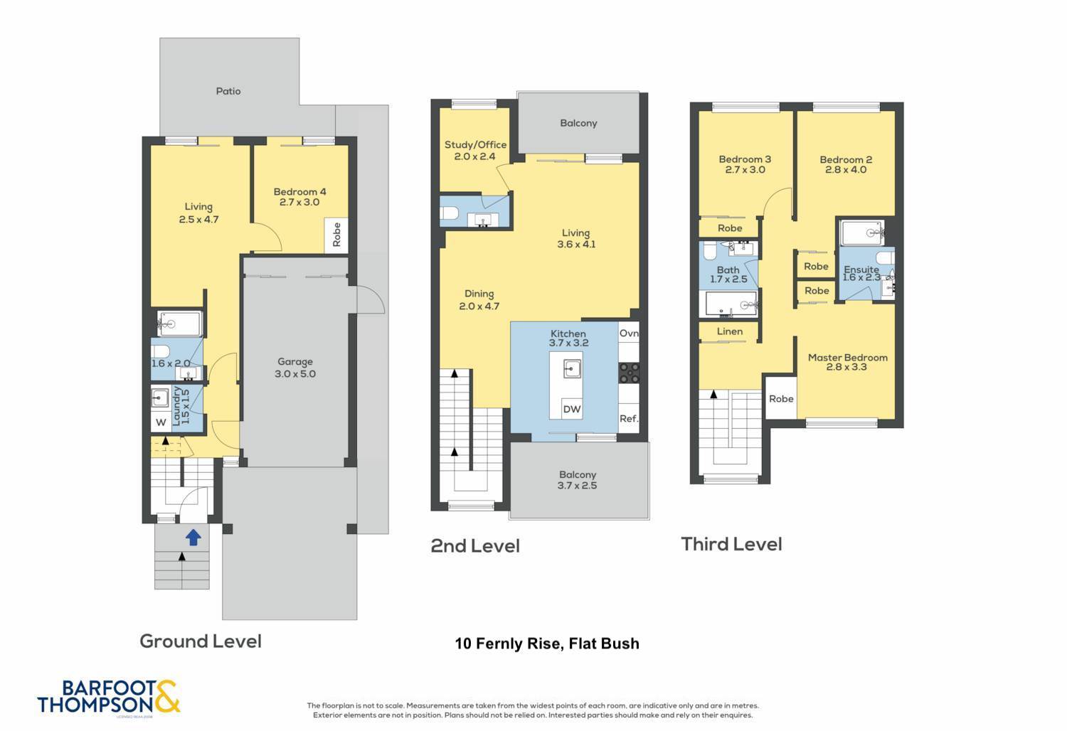 10 Fernly Rise, Flat Bush, Manukau City, 4房, 3浴, House