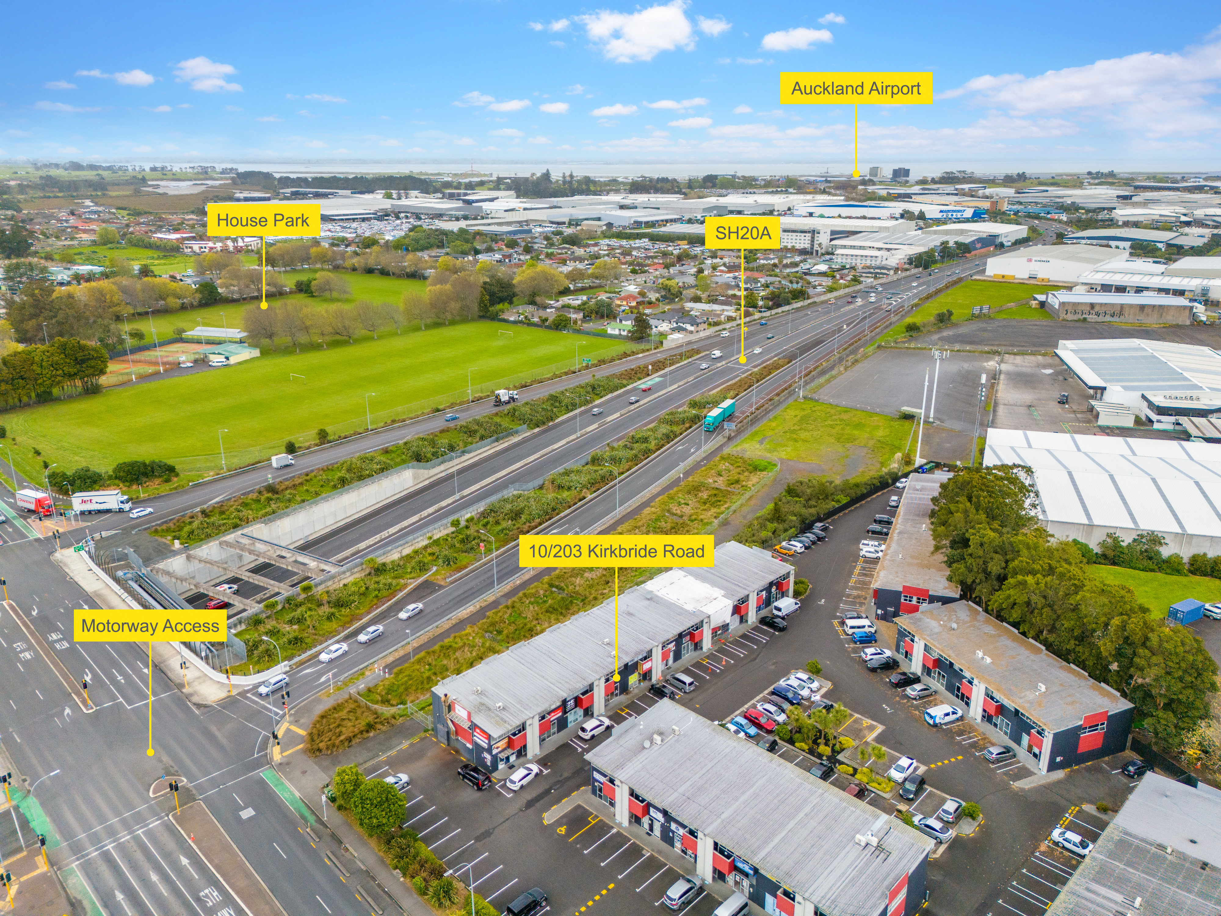 10/203 Kirkbride Road, Mangere, Manukau City, 1 Kuwarto, 0 Banyo, Office Building