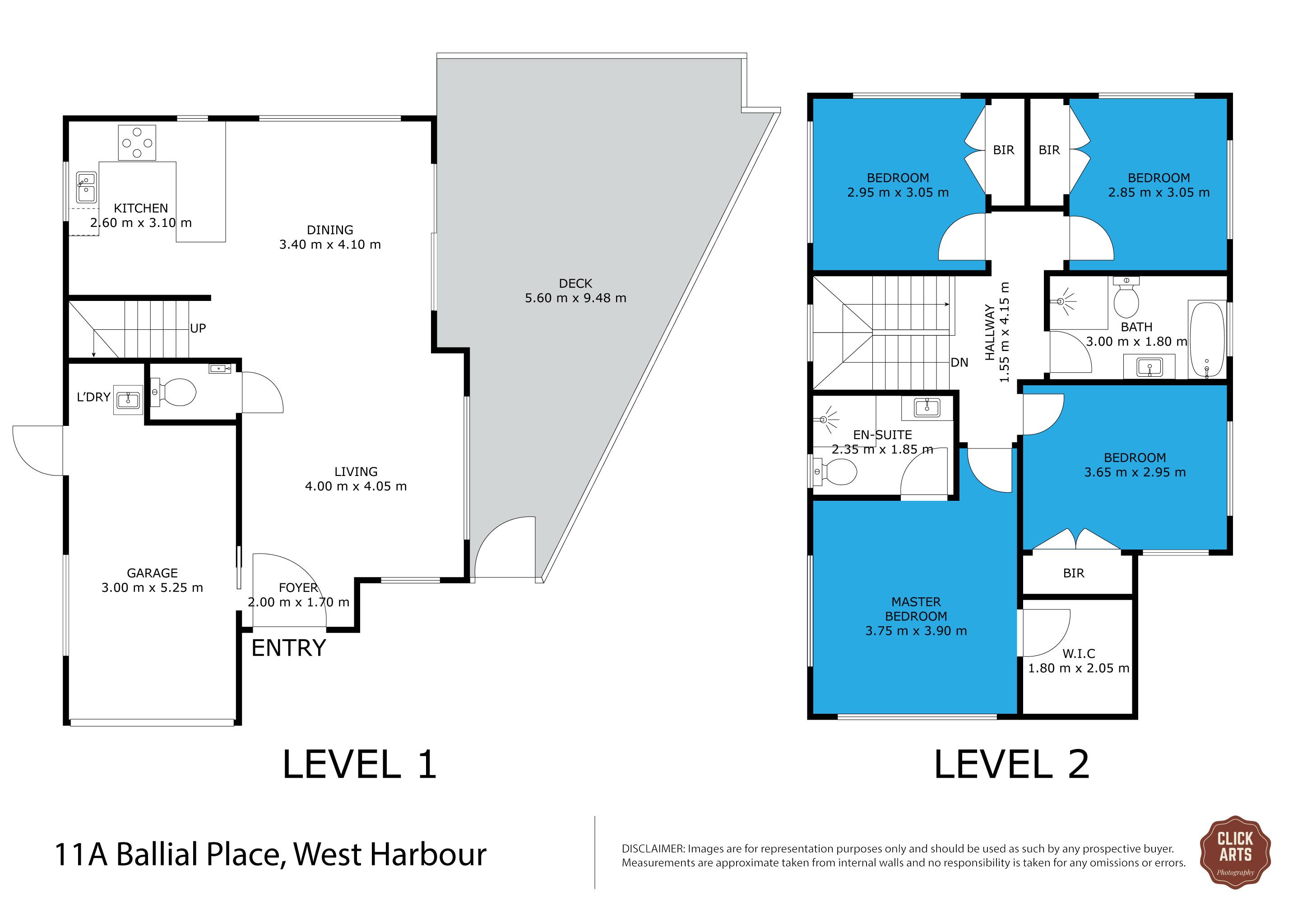 11a Ballial Place, West Harbour, Waitakere City, 4 침실, 2 욕실, House