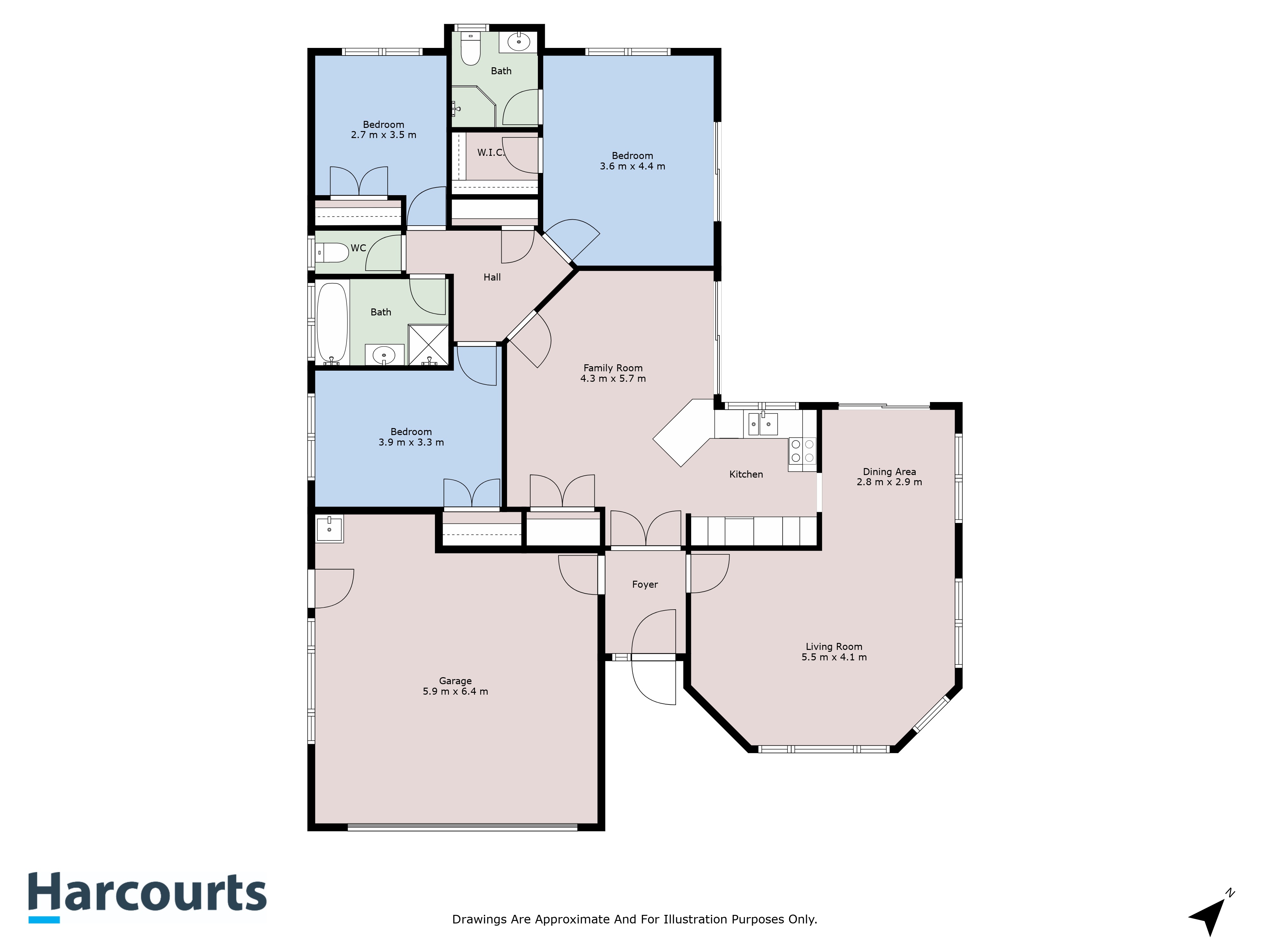 4 Sandhurst Rise, Henderson, Waitakere City, 3 침실, 2 욕실, House