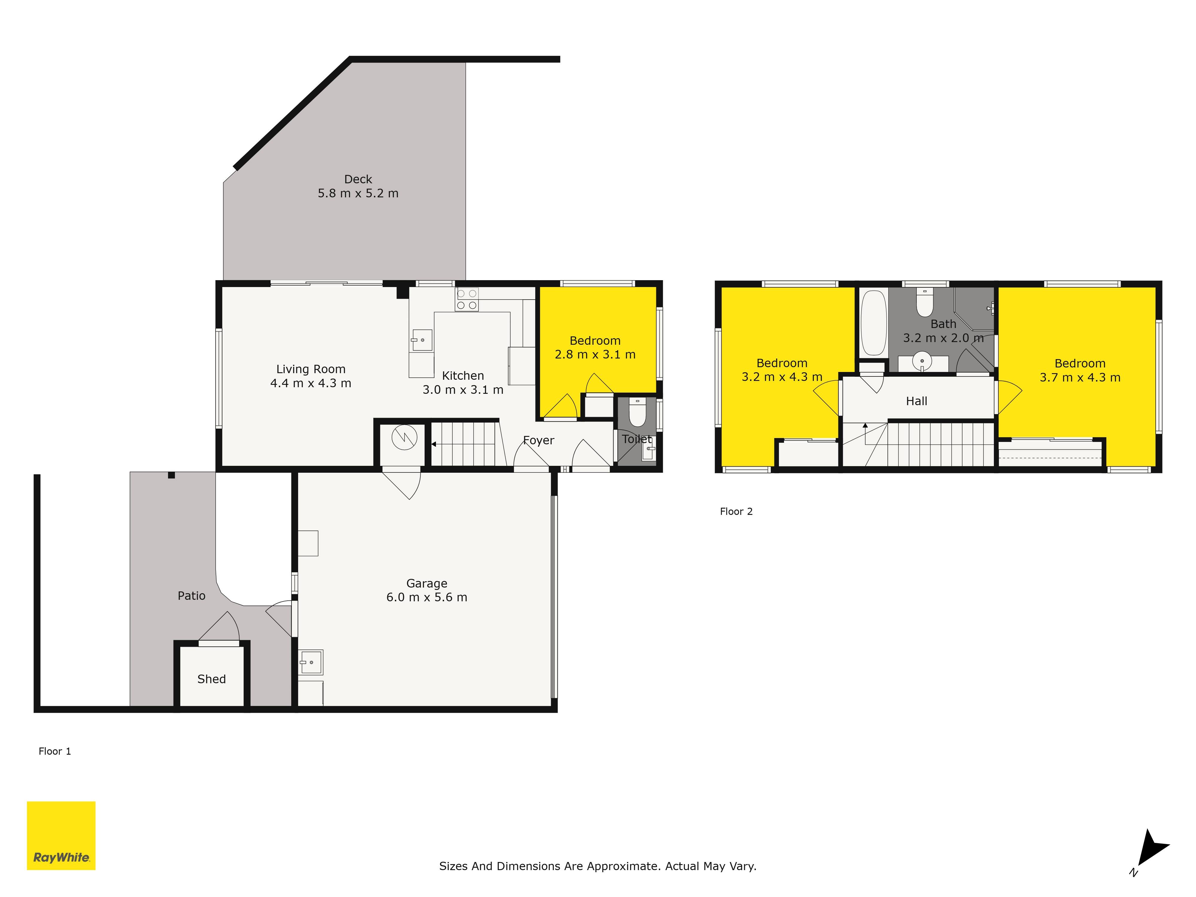 4/107 Victoria Street, Pukekohe, Franklin, 3部屋, 1バスルーム, House