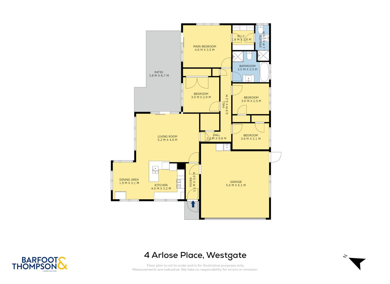 4 Arlose Place, Westgate, Waitakere City, 4房, 2浴, House