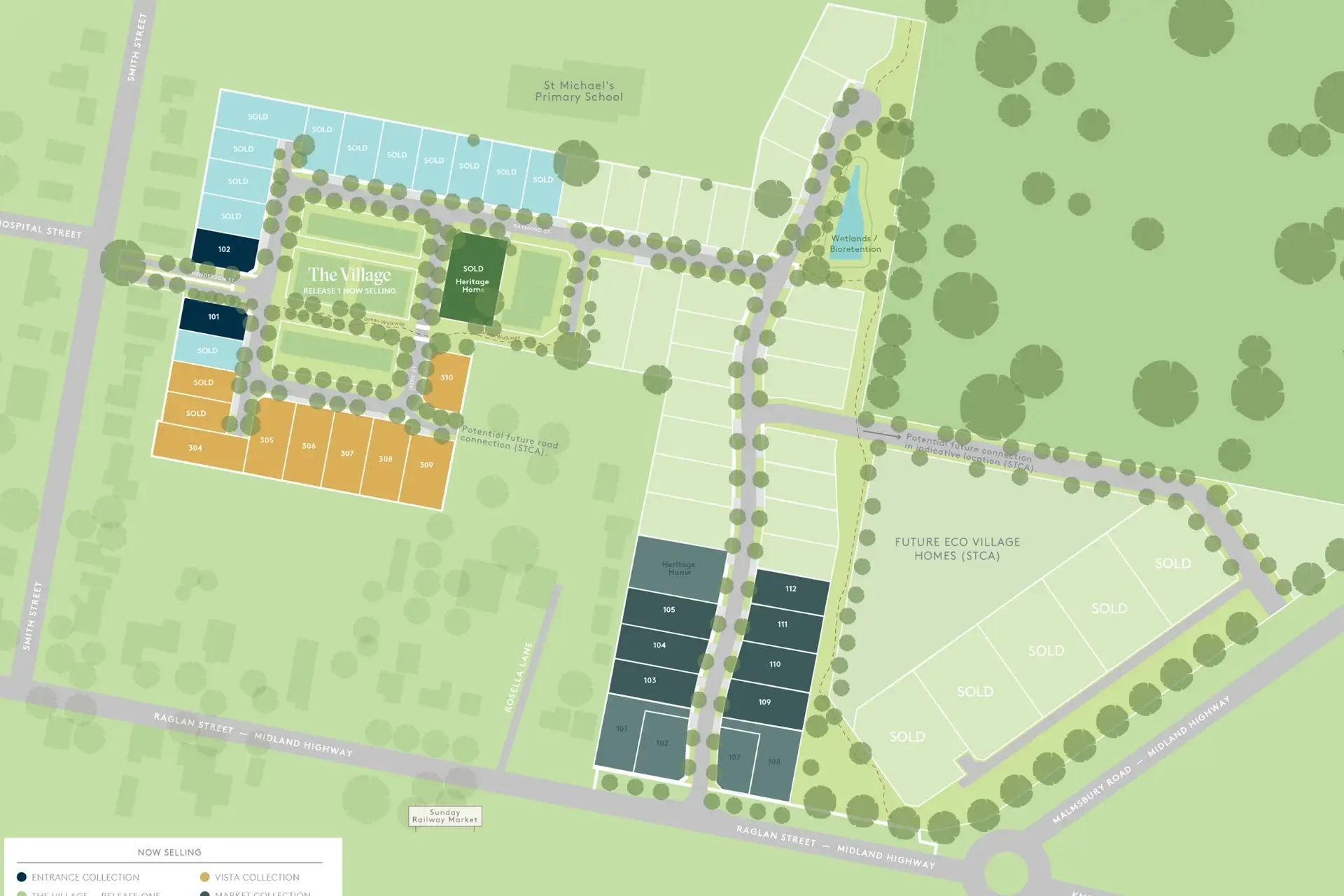 1 RAYMOND ST, Daylesford, Ballarat, 0房, 0浴, House
