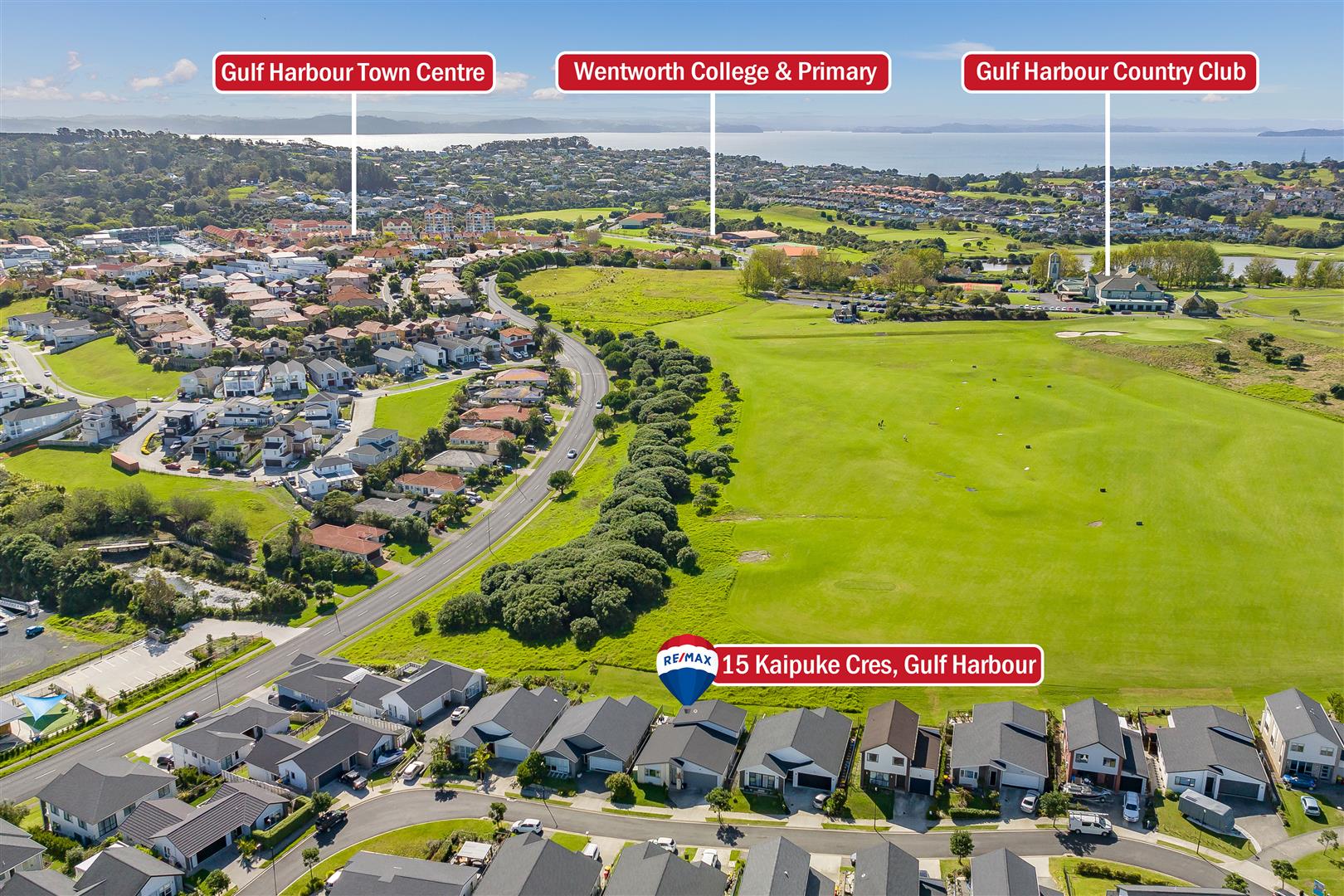15 Kaipuke Crescent, Gulf Harbour, Rodney, 3部屋, 0バスルーム, House
