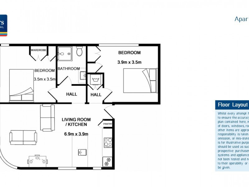 2/39g View Street, Dunedin Central, Dunedin City, 2 ਕਮਰੇ, 1 ਬਾਥਰੂਮ