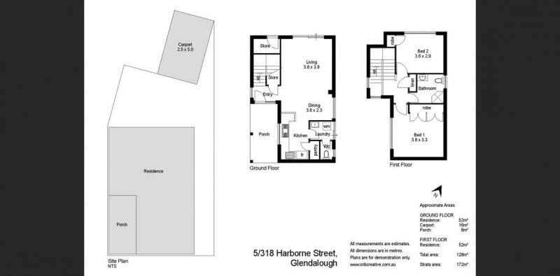UNIT 5 318 HARBORNE ST, Glendalough, Perth CBD, 0 Schlafzimmer, 0 Badezimmer, Townhouse
