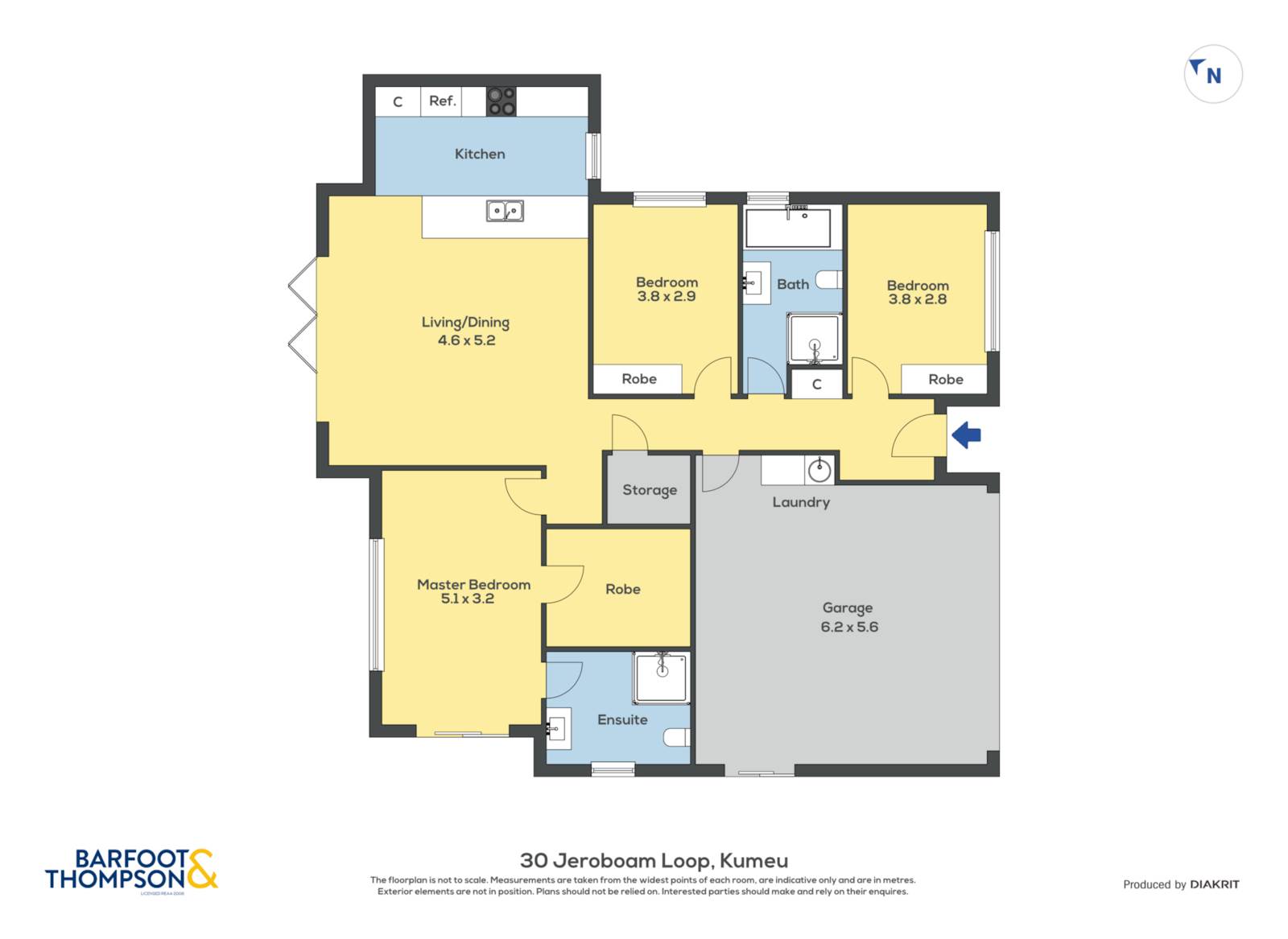 30 Jeroboam Loop, Kumeu, Rodney, 3 कमरे, 2 बाथरूम, House