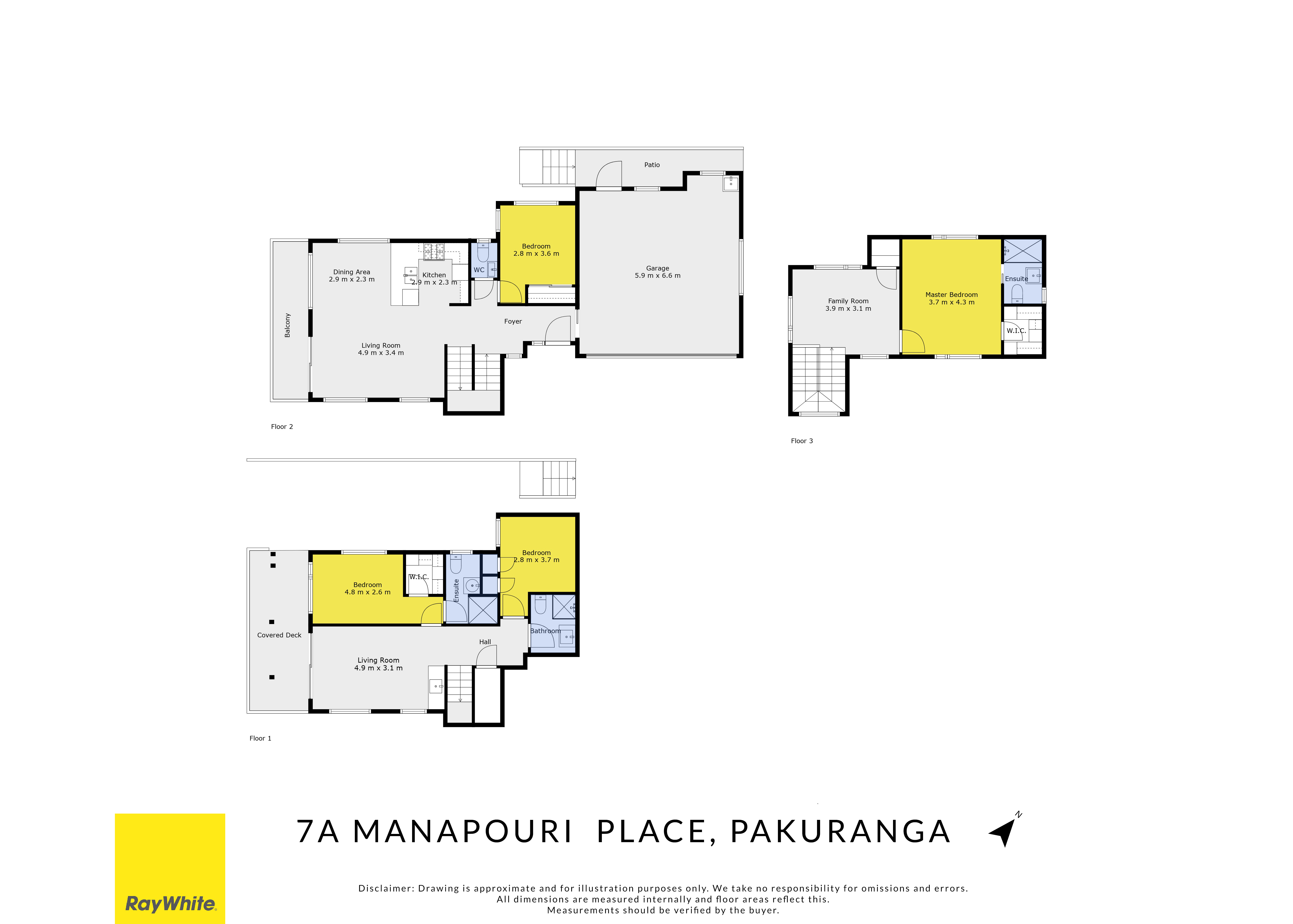 7a Manapouri Place, Pakuranga Heights, Manukau City, 4 રૂમ, 3 બાથરૂમ, House