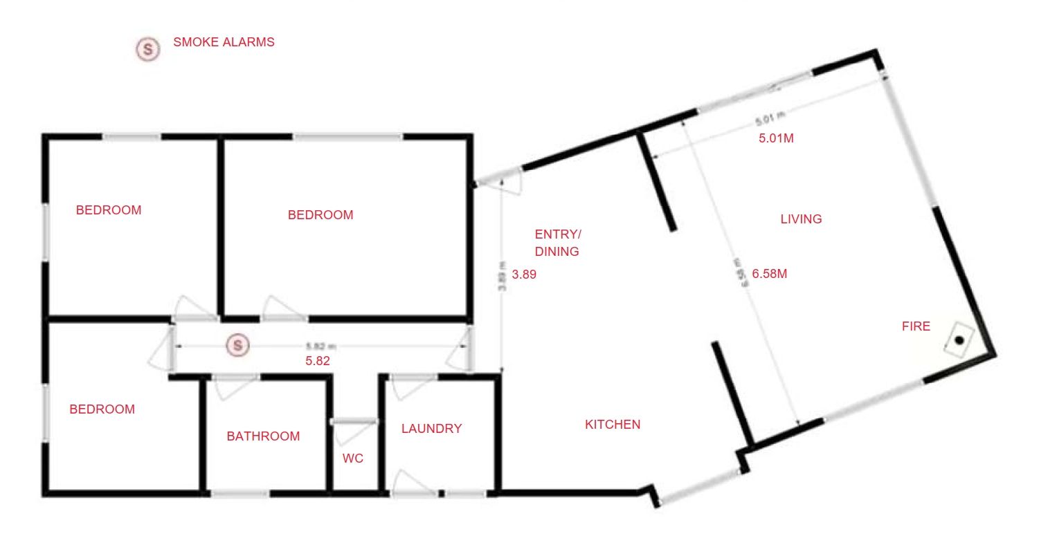 63 Carruthers Street, Ilam, Christchurch, 3房, 0浴, House