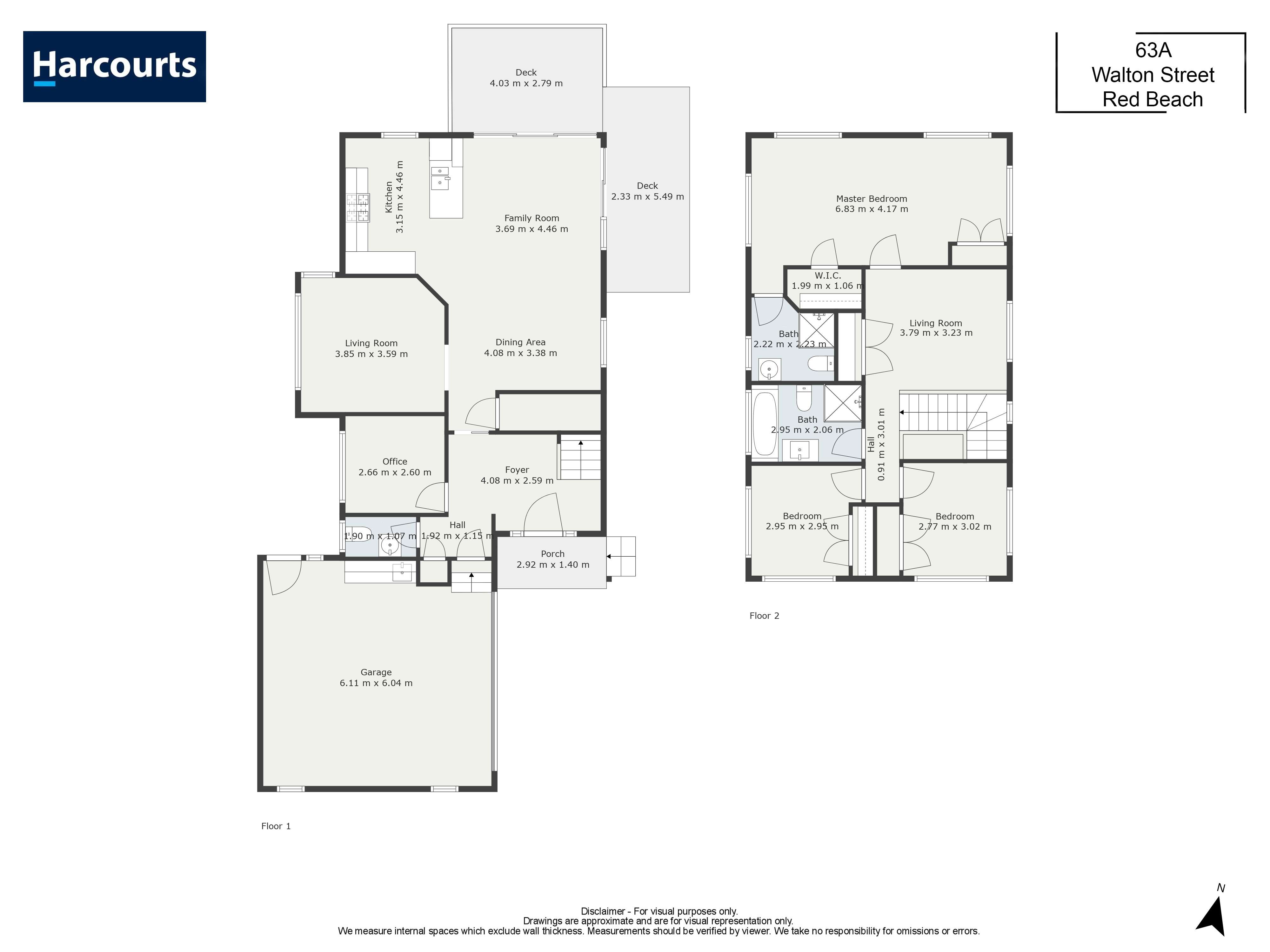 63a Walton Street, Red Beach, Rodney, 3部屋, 2バスルーム, House
