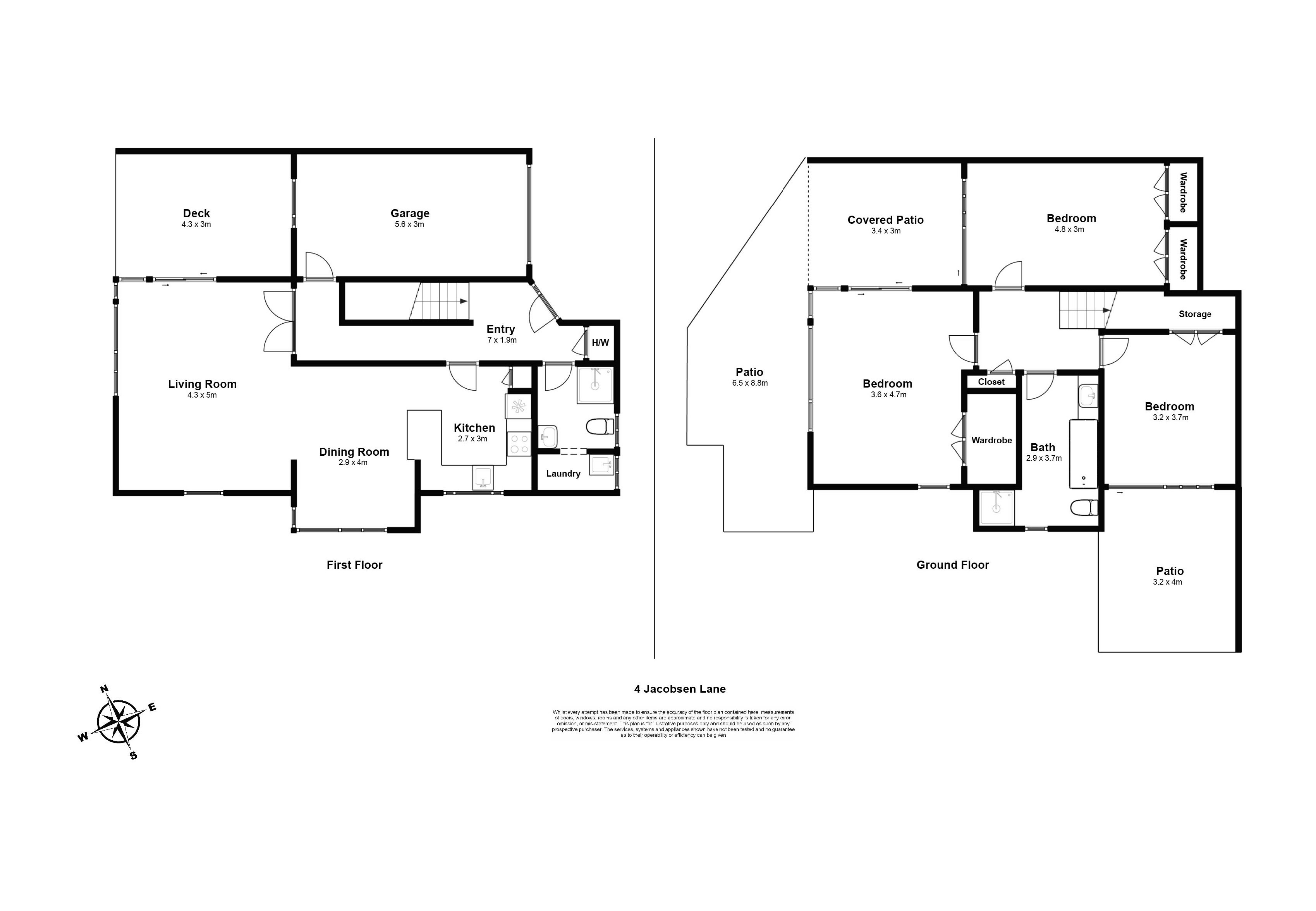4 Jacobsen Lane, Ngaio, Wellington City, 3房, 2浴, Townhouse