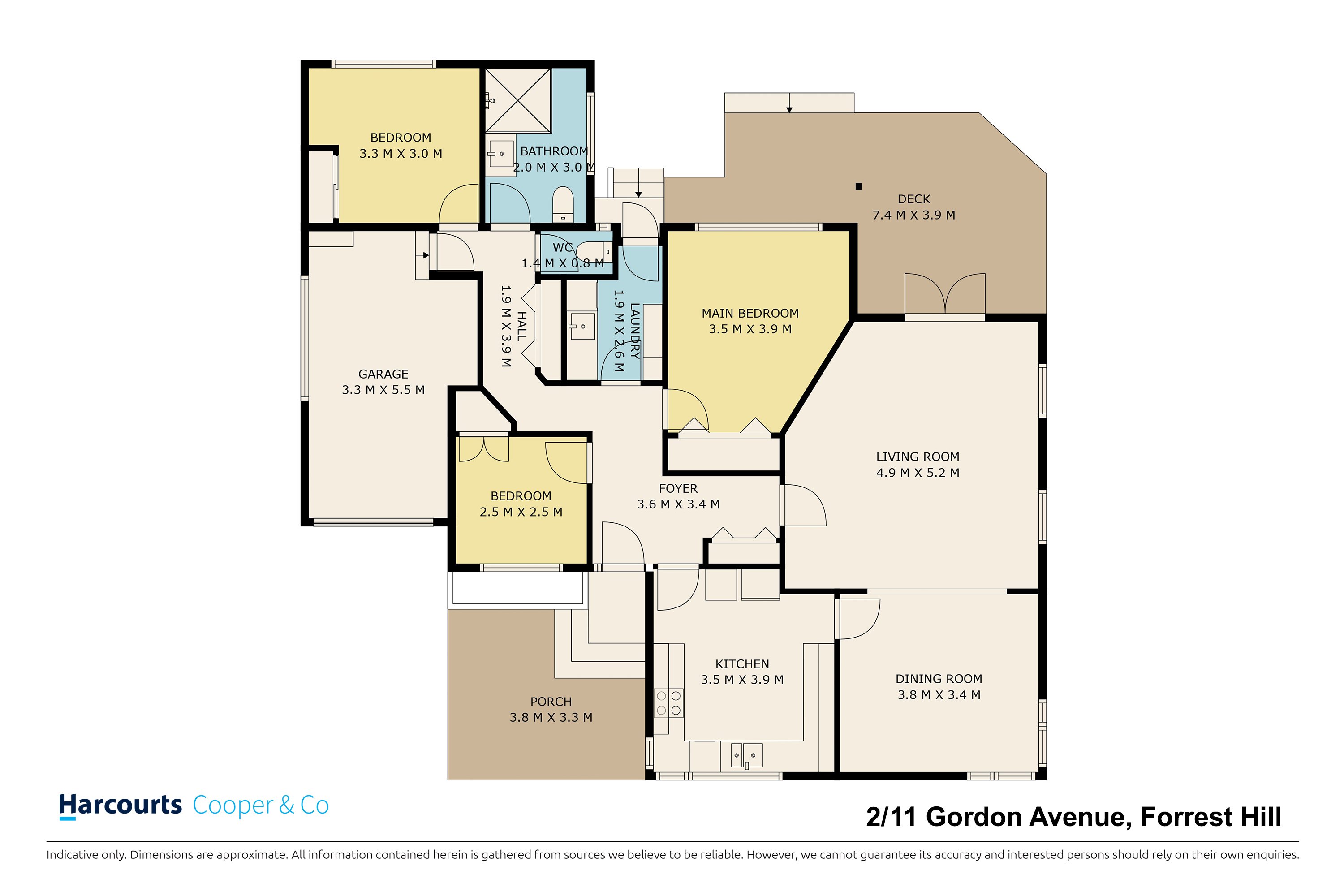 2/11 Gordon Avenue, Forrest Hill, North Shore City, 3房, 1浴, House