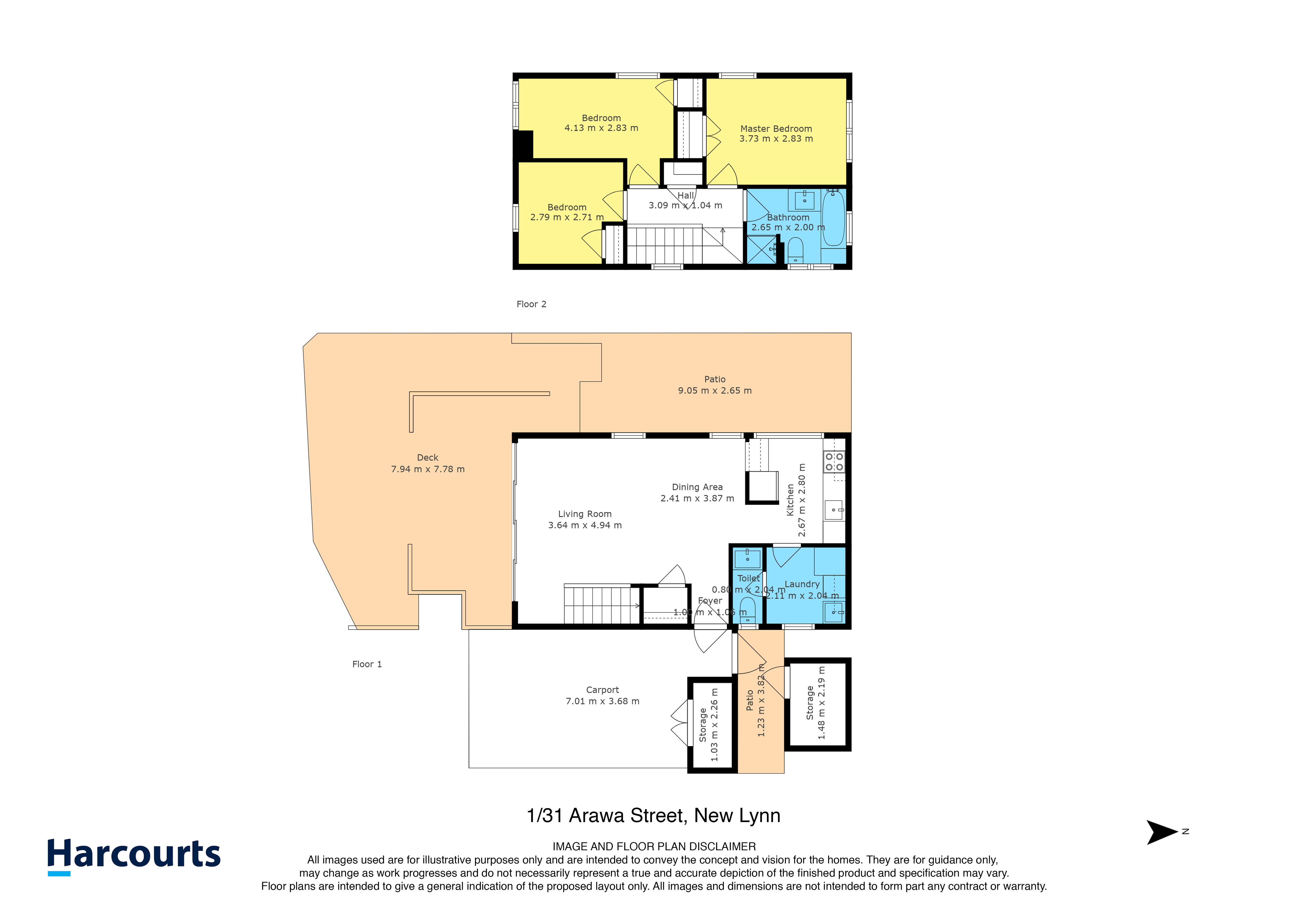 1/31 Arawa Street, New Lynn, Waitakere City, 3 Bedrooms, 1 Bathrooms, Unit