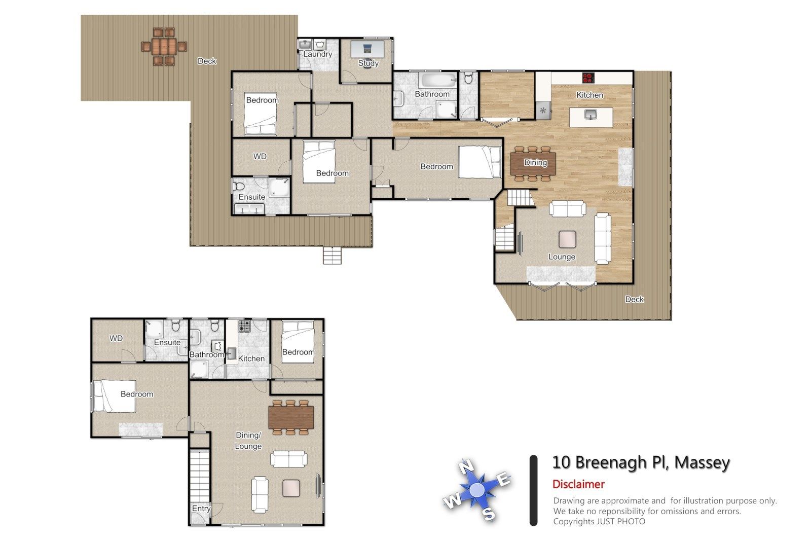 10 Breenagh Place, Massey, Waitakere City, 5房, 0浴