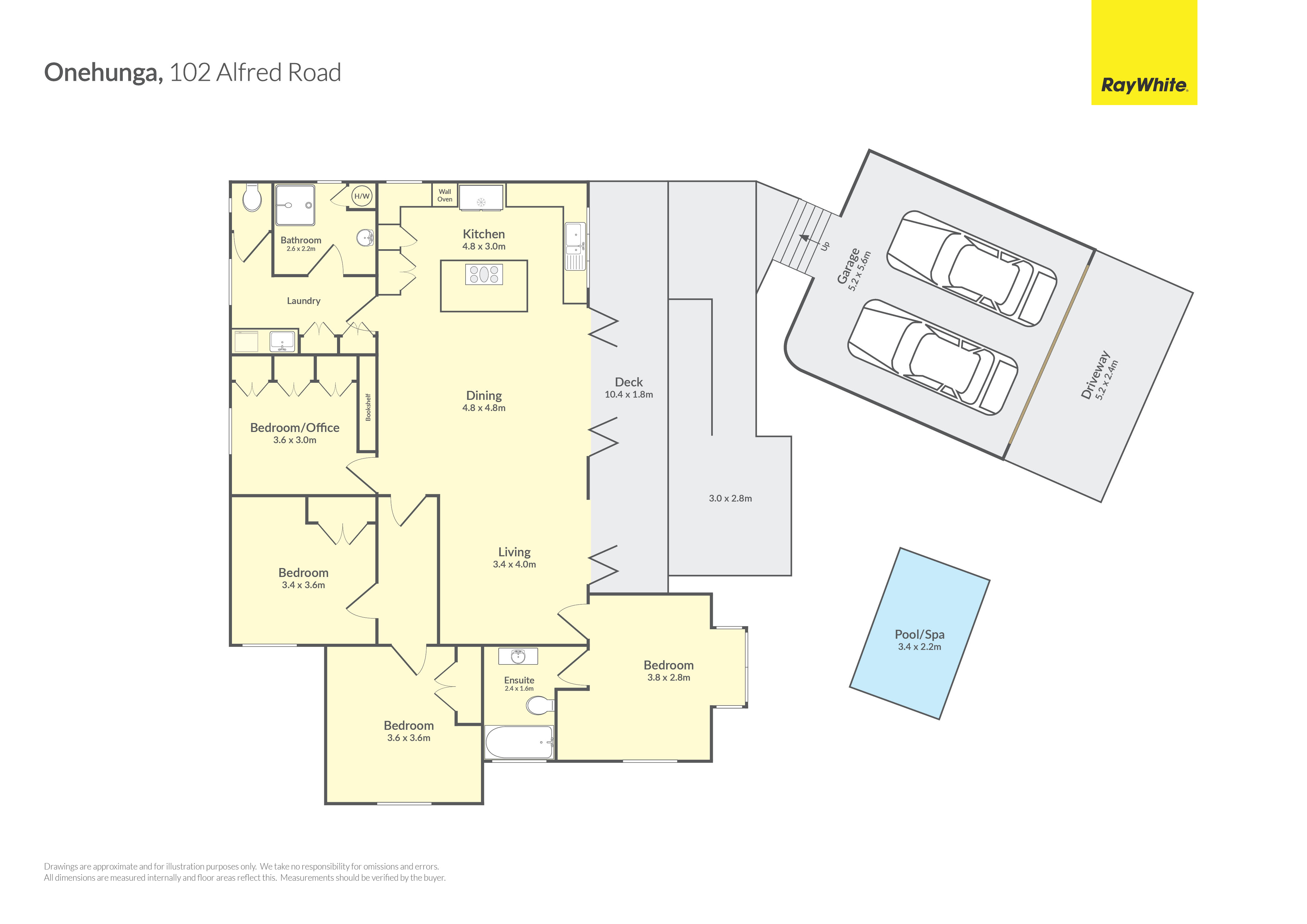 102 Alfred Street, Onehunga, Auckland City, 4 Bedrooms, 2 Bathrooms, House