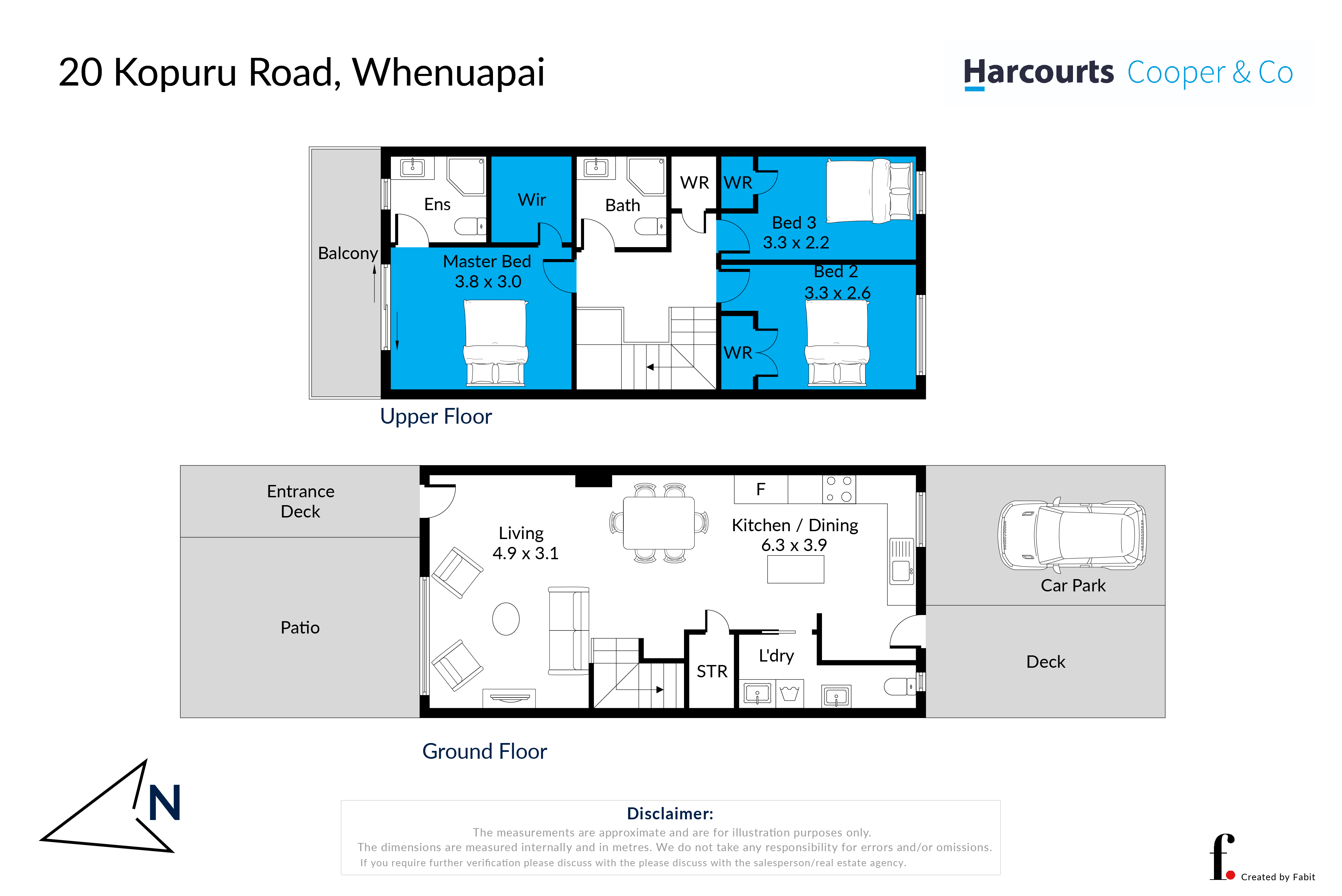 20 Kopuru Road, Whenuapai, Waitakere City, 3 कमरे, 2 बाथरूम, Townhouse