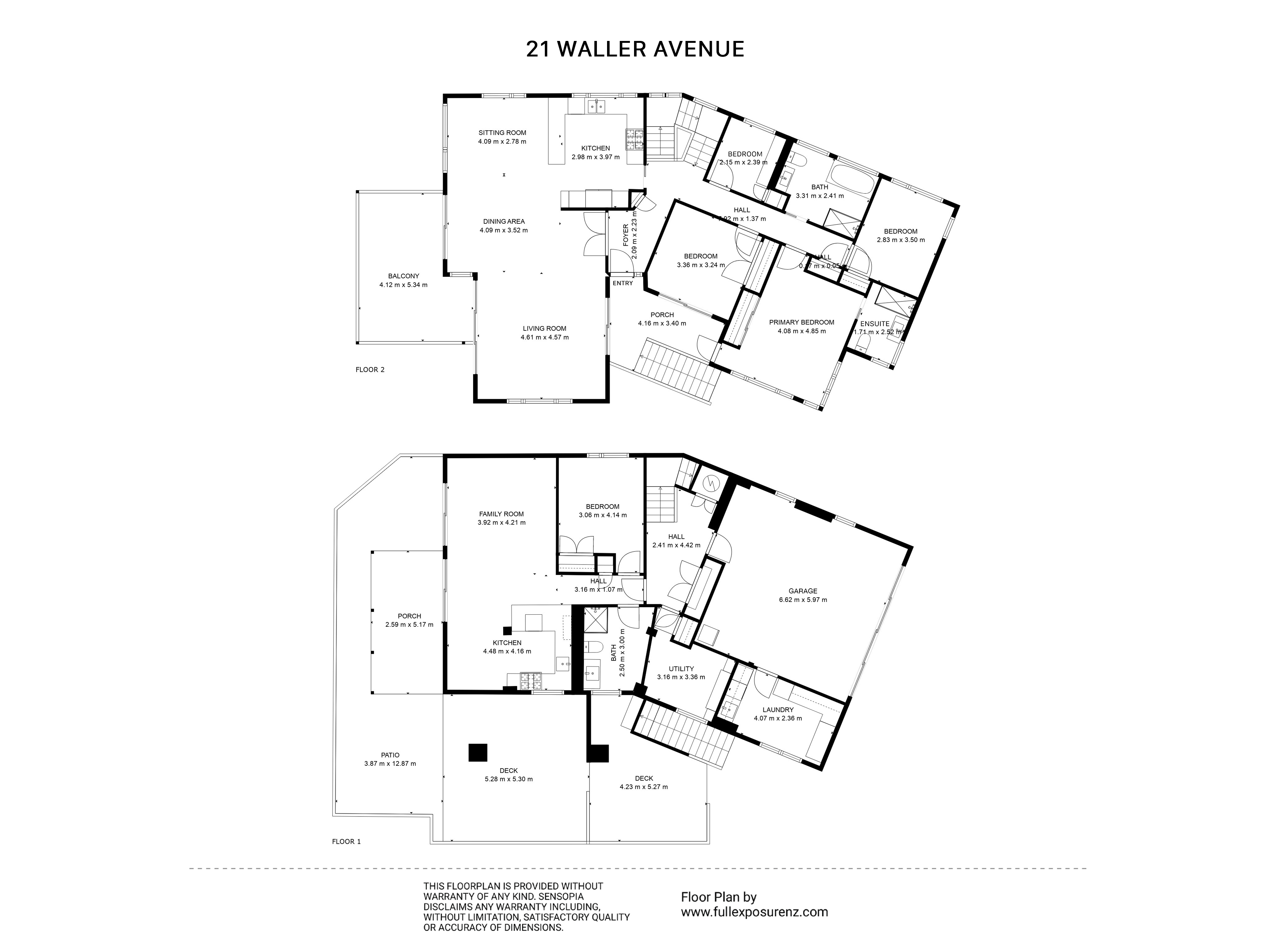 21 Waller Avenue, Bucklands Beach, Manukau City, 5房, 3浴, House