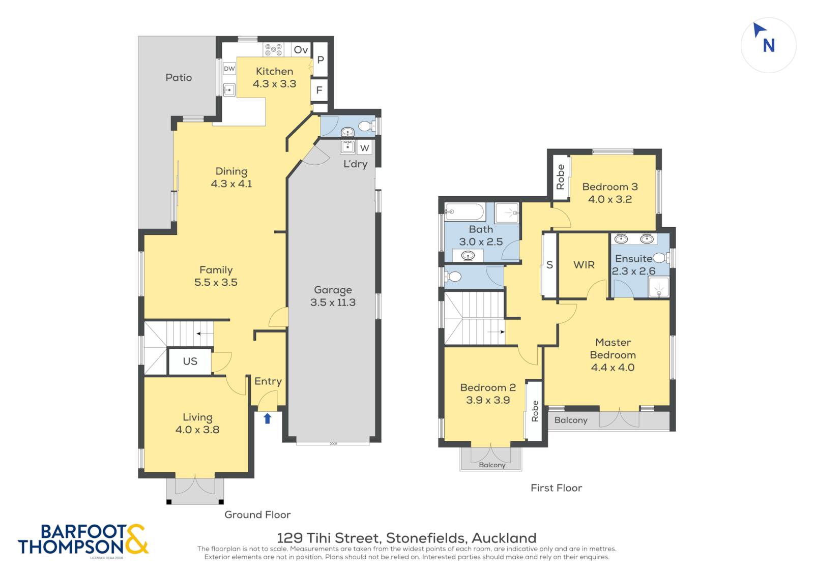 129 Tihi Street, Stonefields, Auckland City, 3部屋, 2バスルーム, House