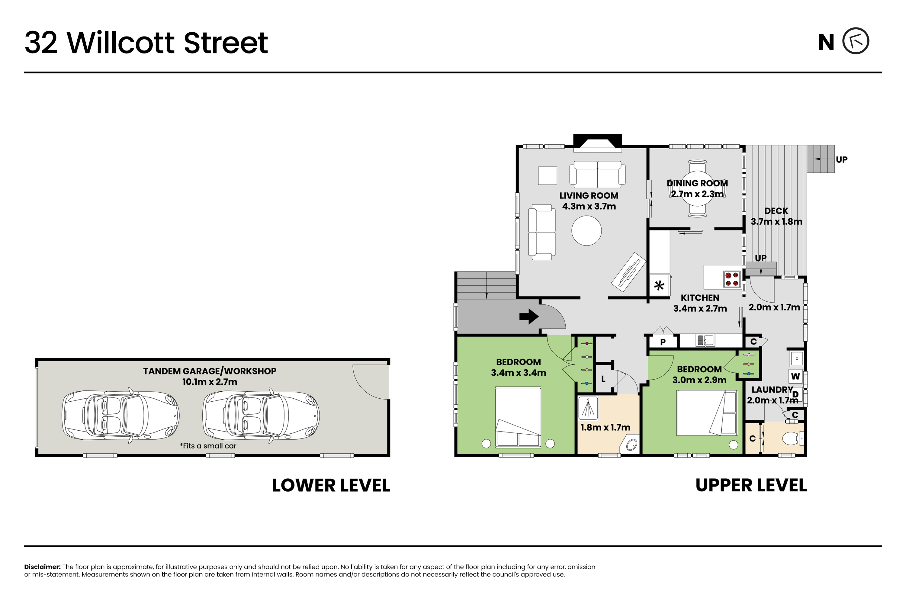 32 Willcott Street, Mount Albert, Auckland City, 2 phòng ngủ, 1 phòng tắm, House