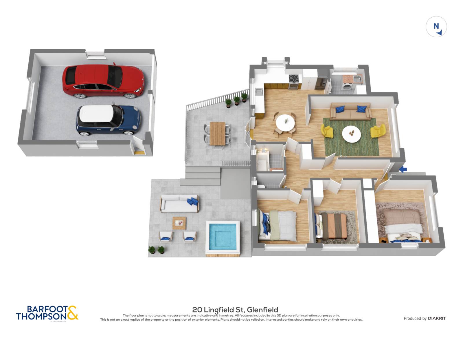 20 Lingfield Street, Glenfield, North Shore City, 3 ਕਮਰੇ, 1 ਬਾਥਰੂਮ, House