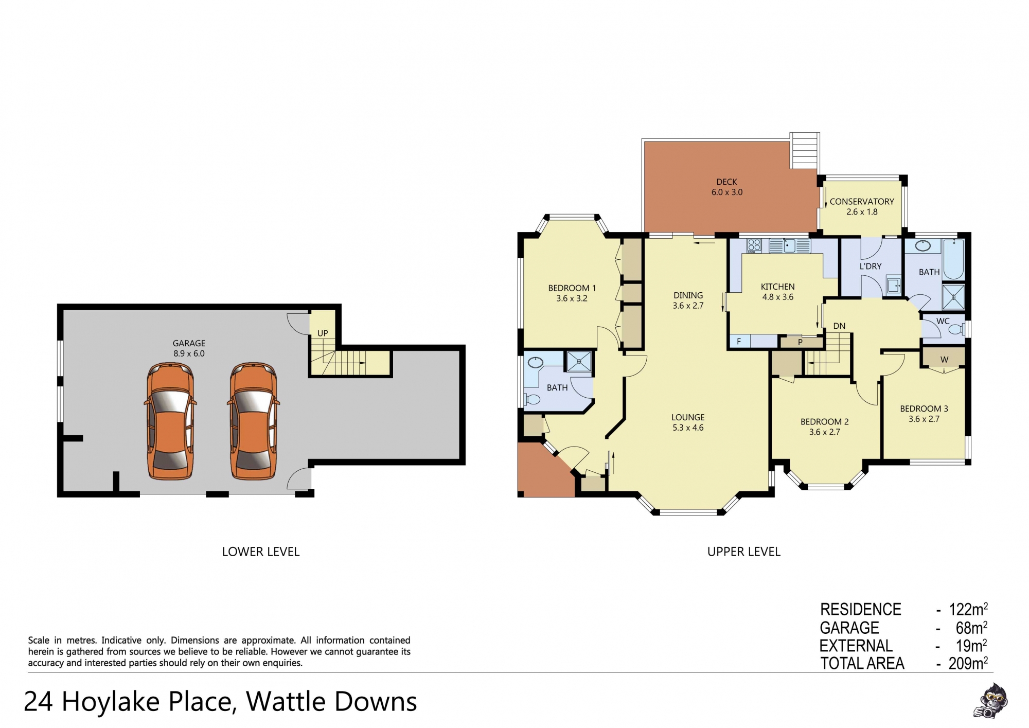 24 Hoylake Place, Wattle Downs, Manukau City, 3 Schlafzimmer, 2 Badezimmer, House