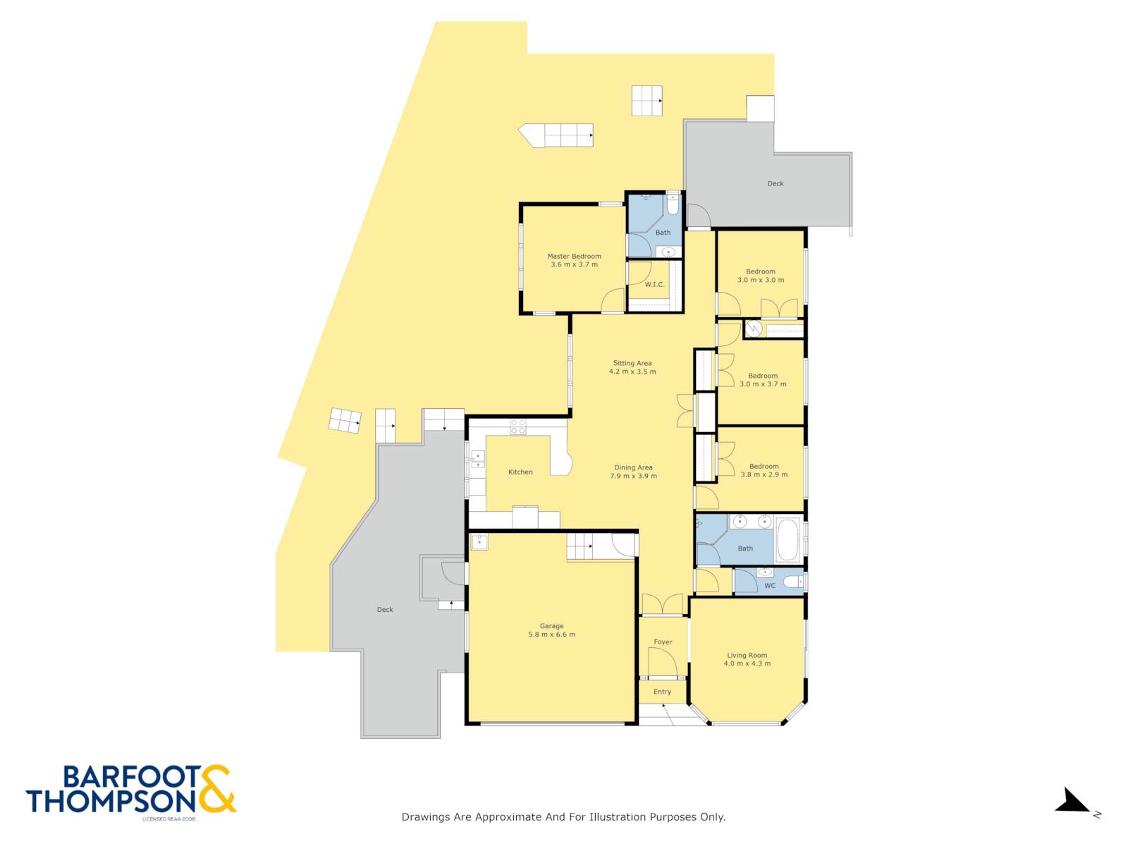 8 Waltham Street, Henderson, Waitakere City, 4 침실, 2 욕실, House