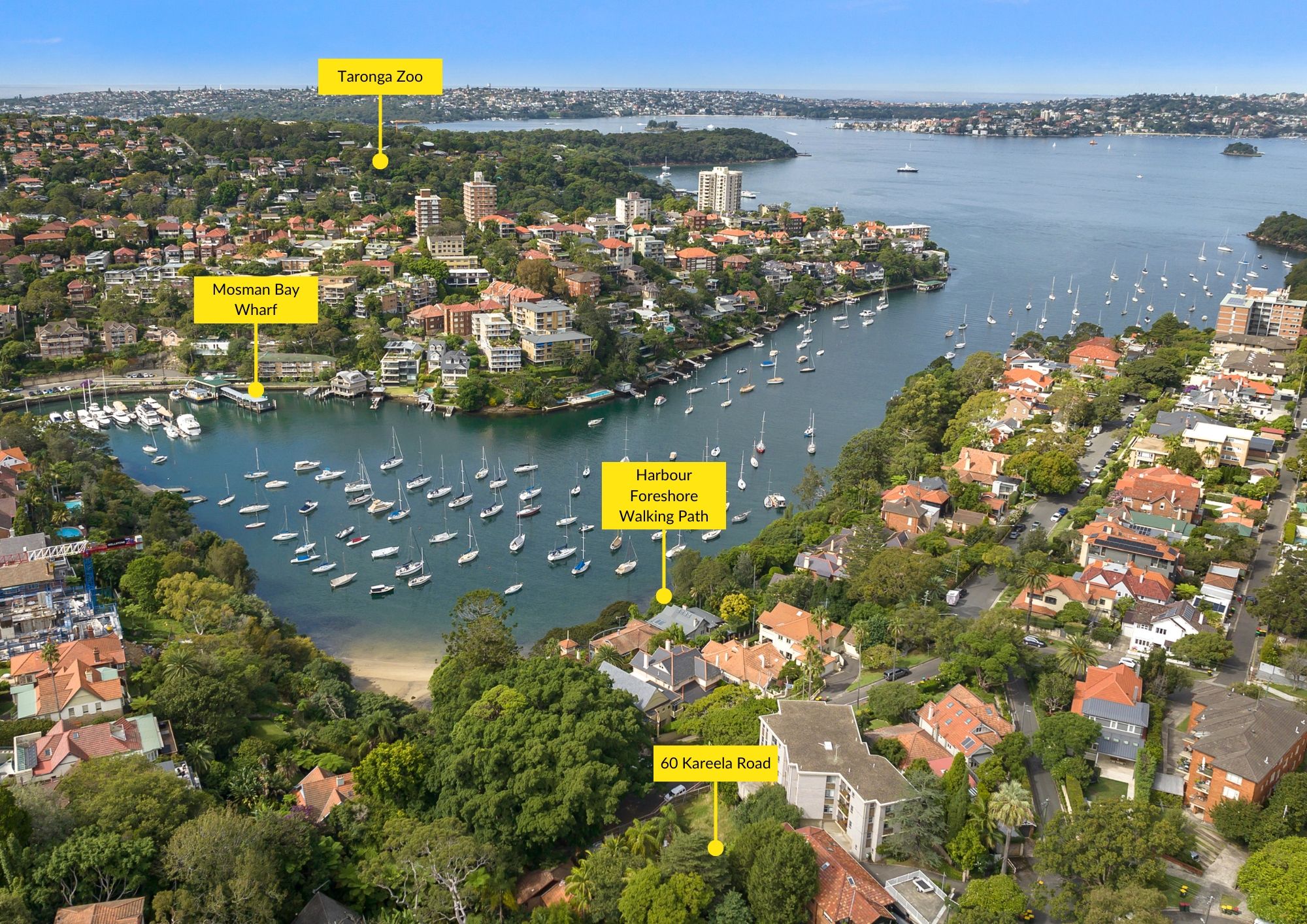 60 KAREELA RD, Cremorne Point, Lower North Shore, 0房, 0浴, Section