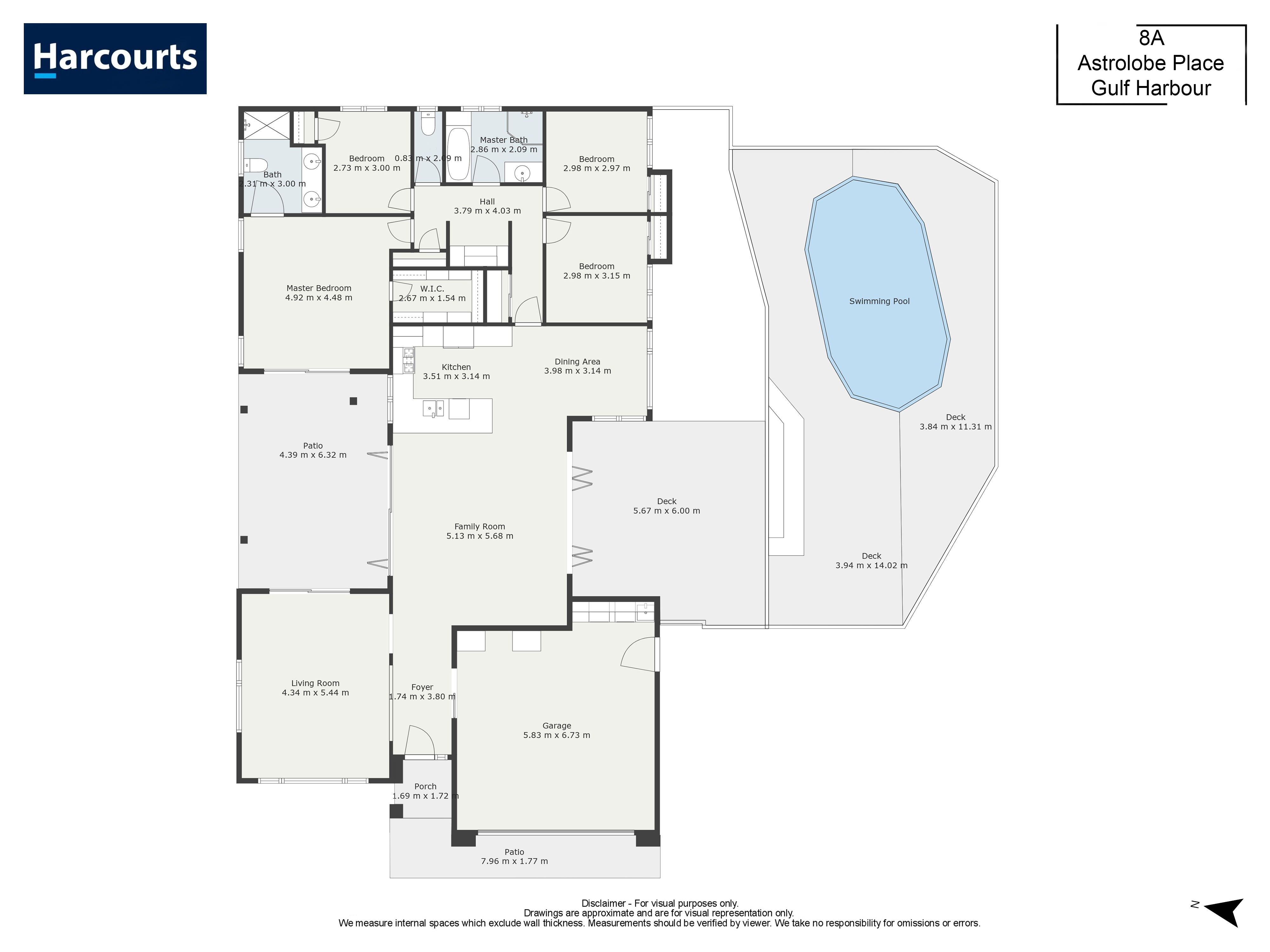 8a Astrolabe Place, Gulf Harbour, Auckland - Rodney, 4房, 2浴, House