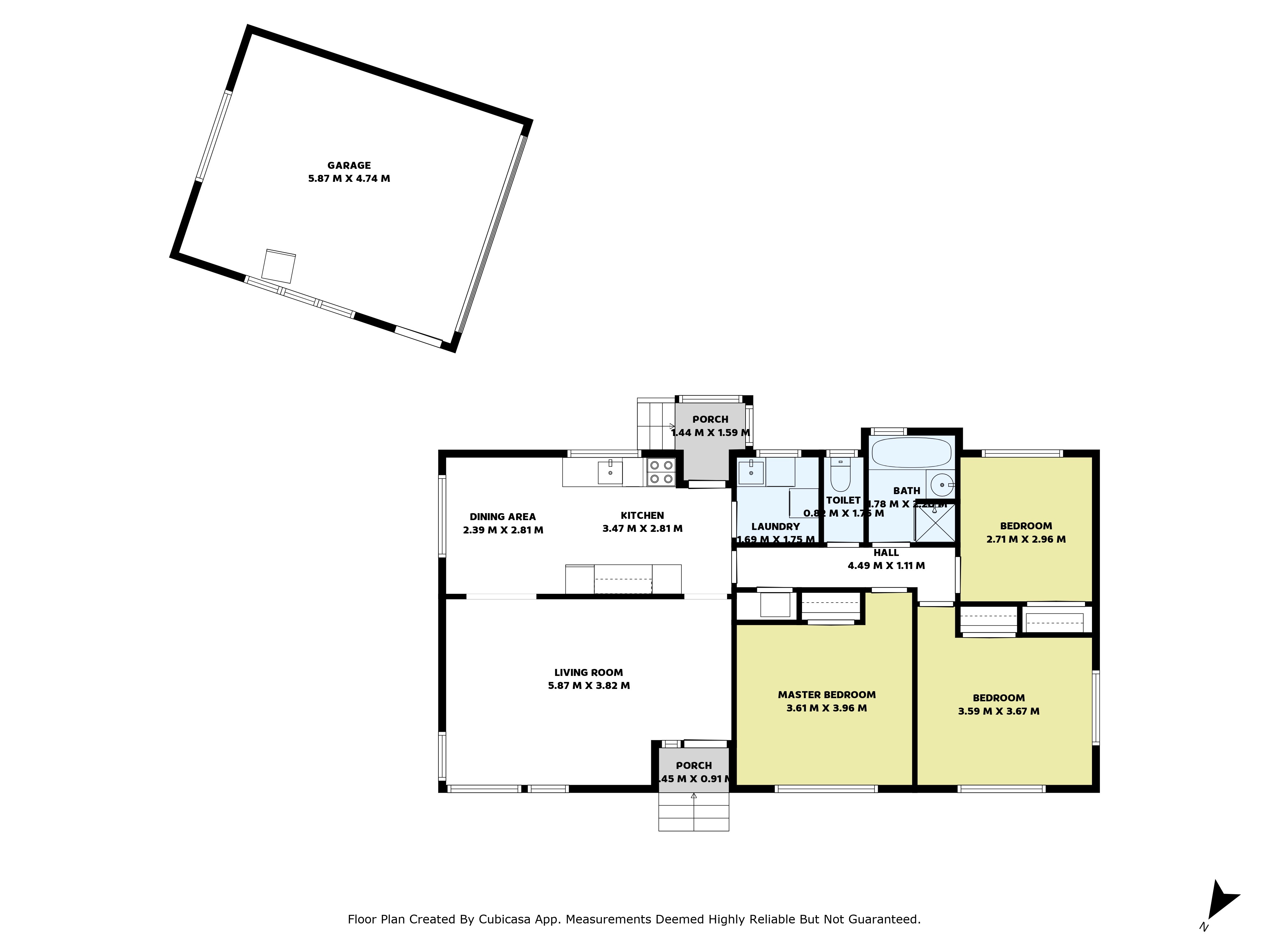 4 Sealord Place, Manurewa, Manukau City, 3 રૂમ, 1 બાથરૂમ, House