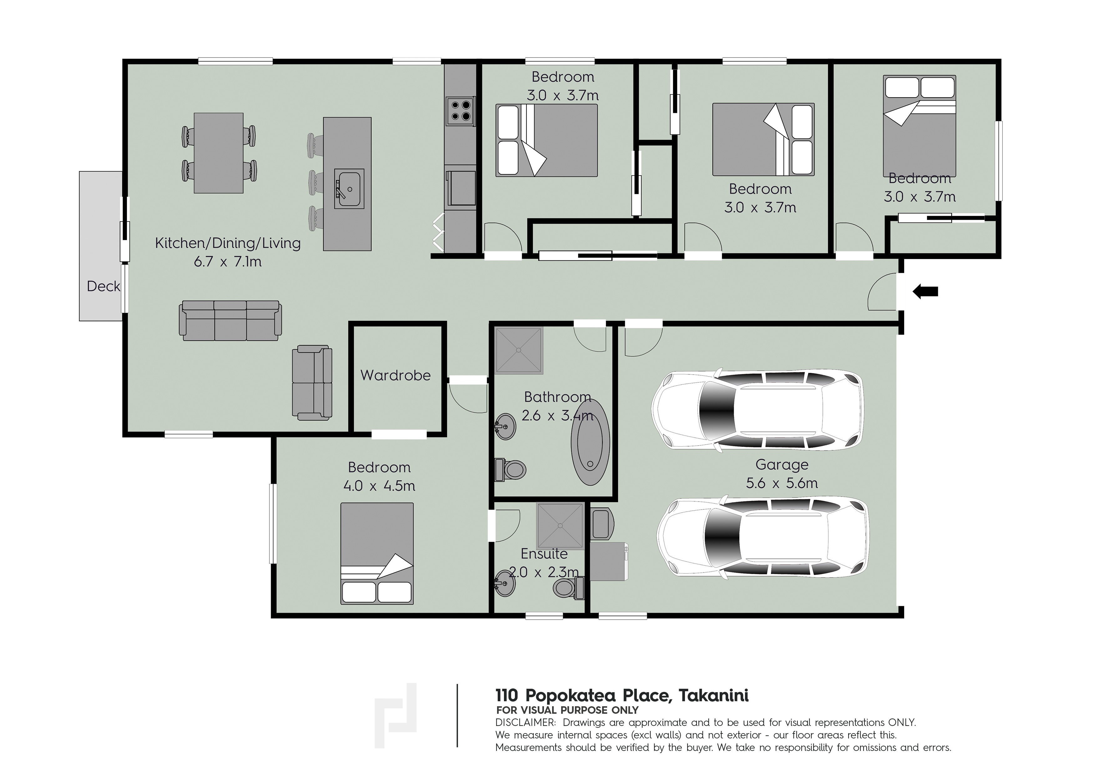 110 Popokatea Drive, Takanini, Auckland - Papakura, 4房, 0浴, House