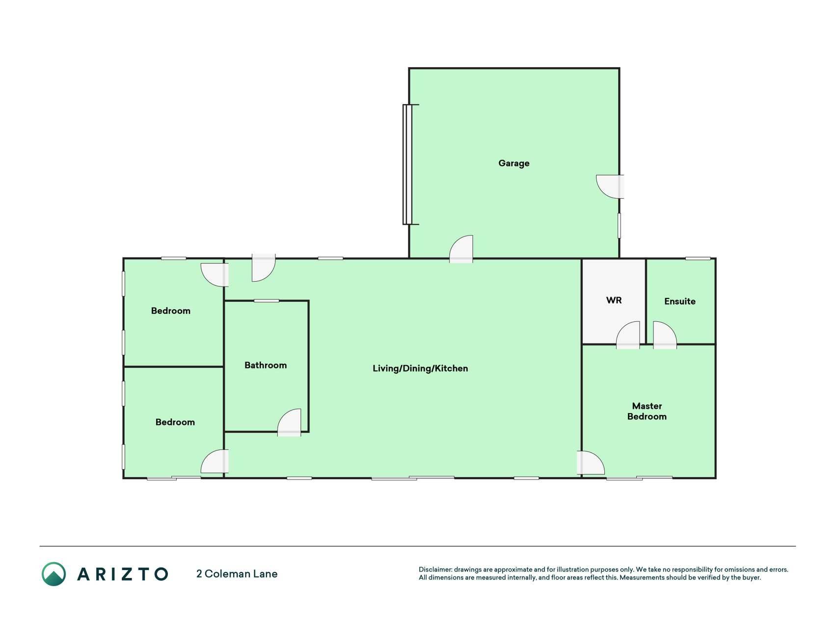 2 Coleman Lane, Amberley, Hurunui, 3 chambres, 2 salles de bain, House