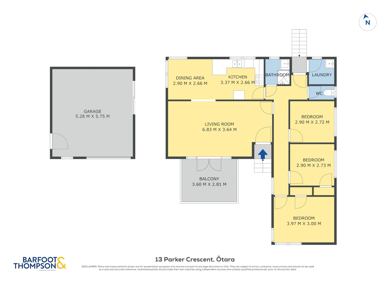 13 Parker Crescent, Otara, Manukau City, 3 રૂમ, 1 બાથરૂમ, House