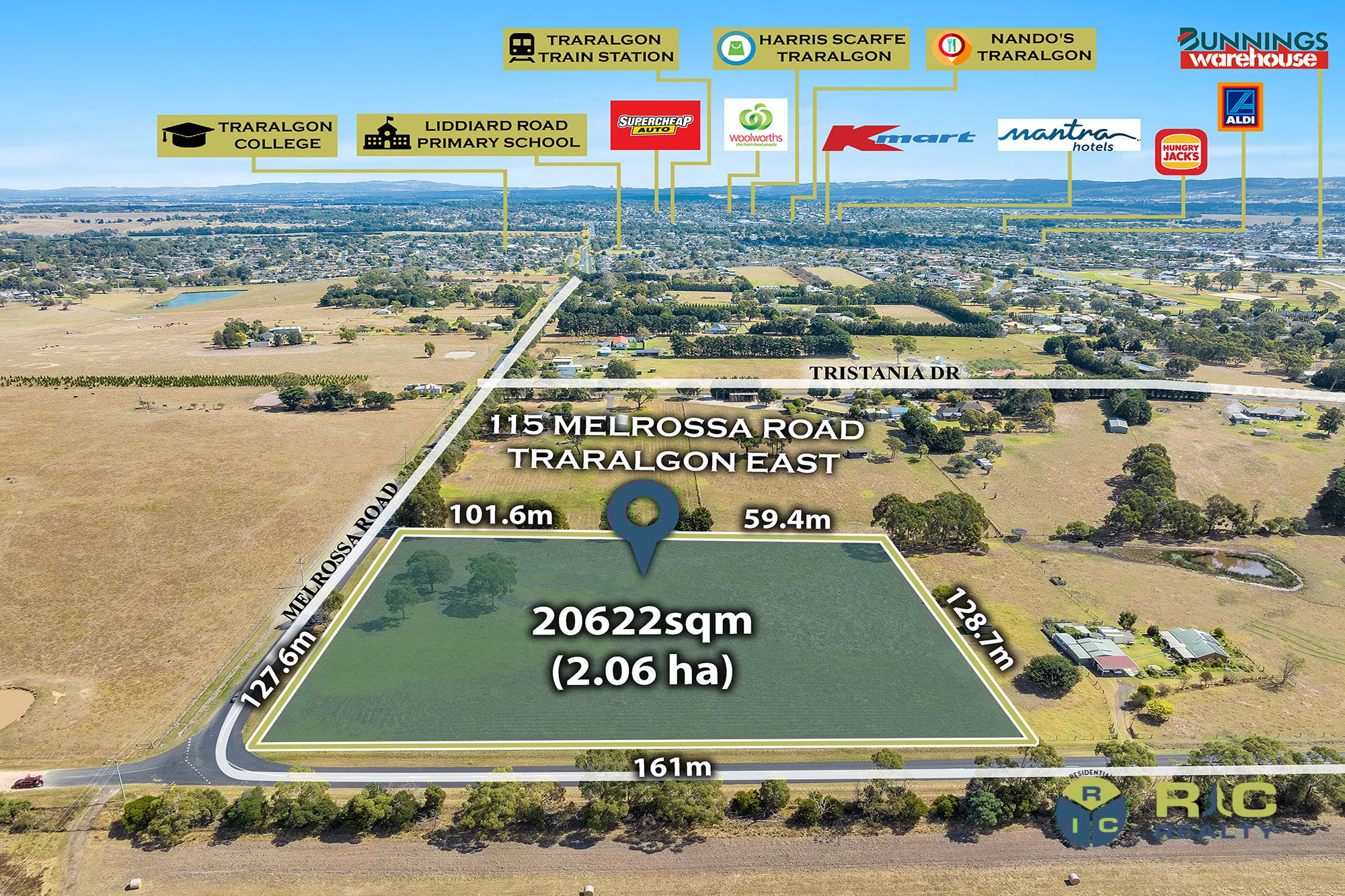 115 MELROSSA RD, Traralgon East, Traralagon , 0房, 0浴, Section