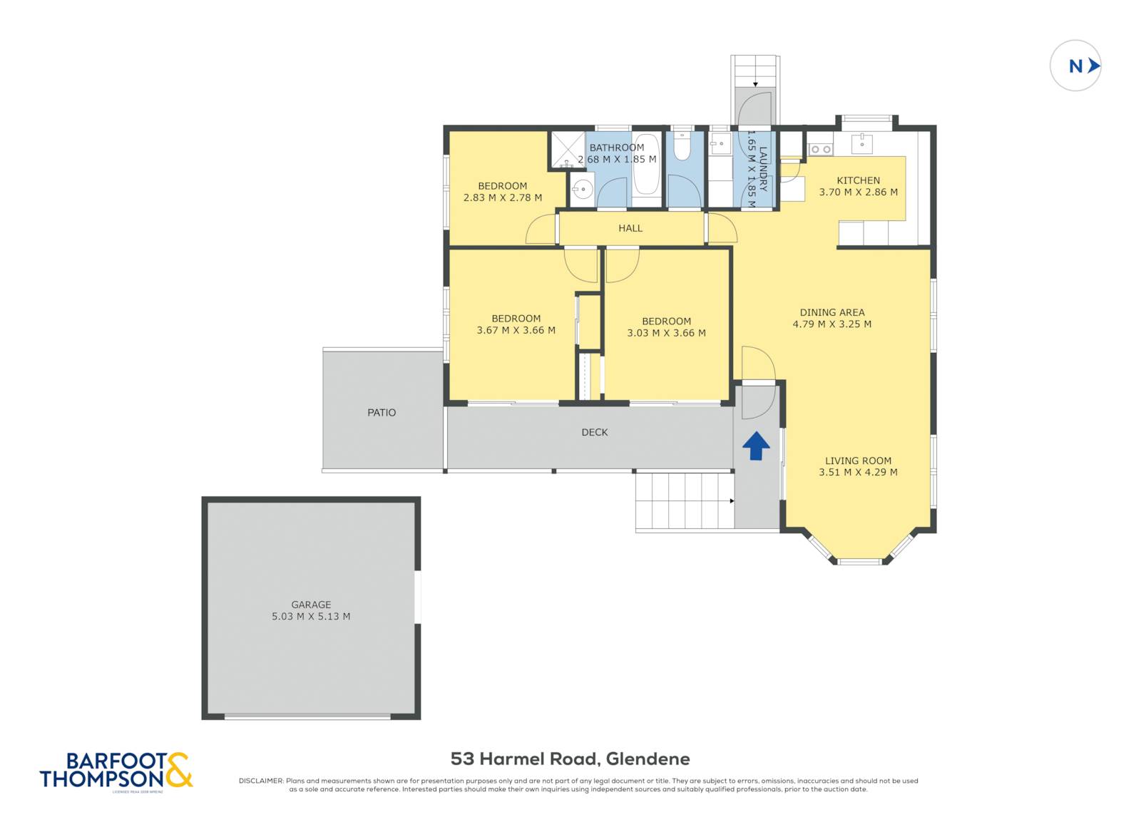 53 Harmel Road, Glendene, Waitakere City, 3 Bedrooms, 1 Bathrooms, House