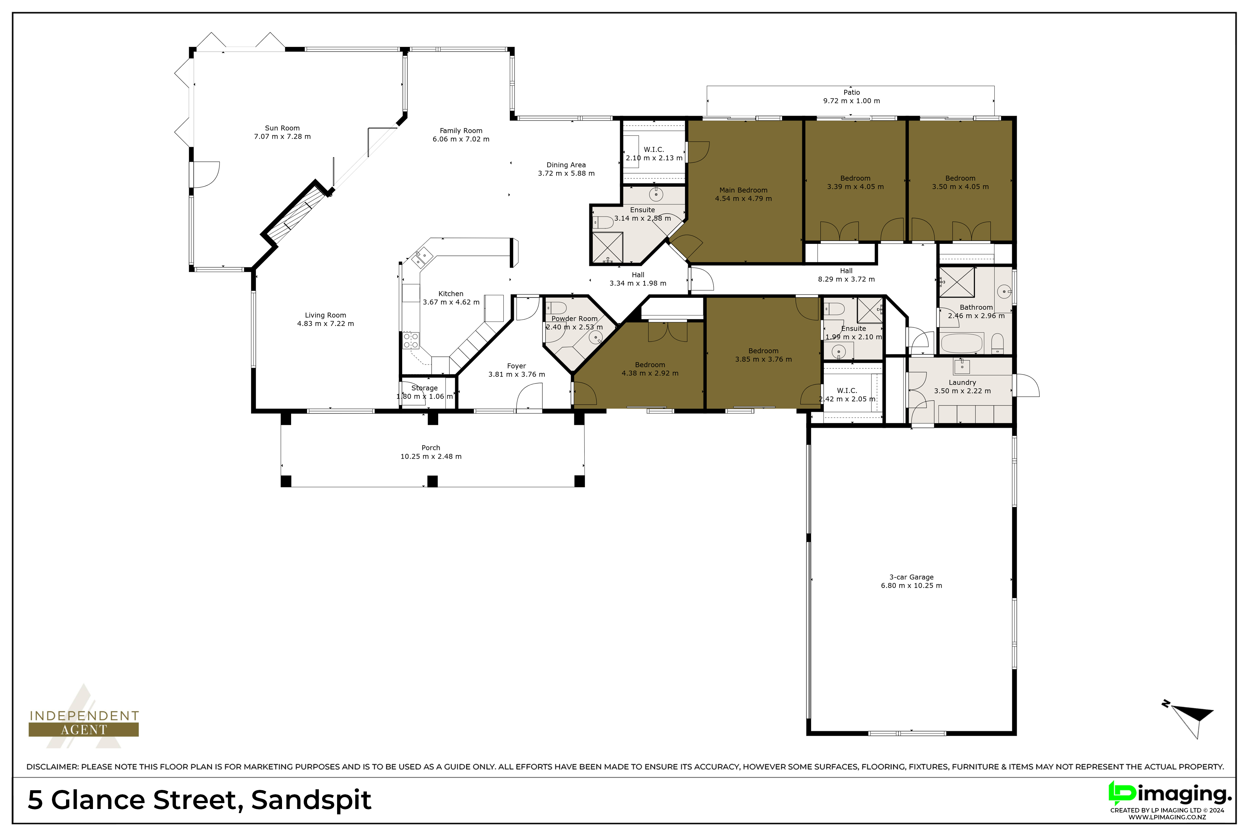 5 Glance Street, Sandspit, Rodney, 4房, 3浴, House